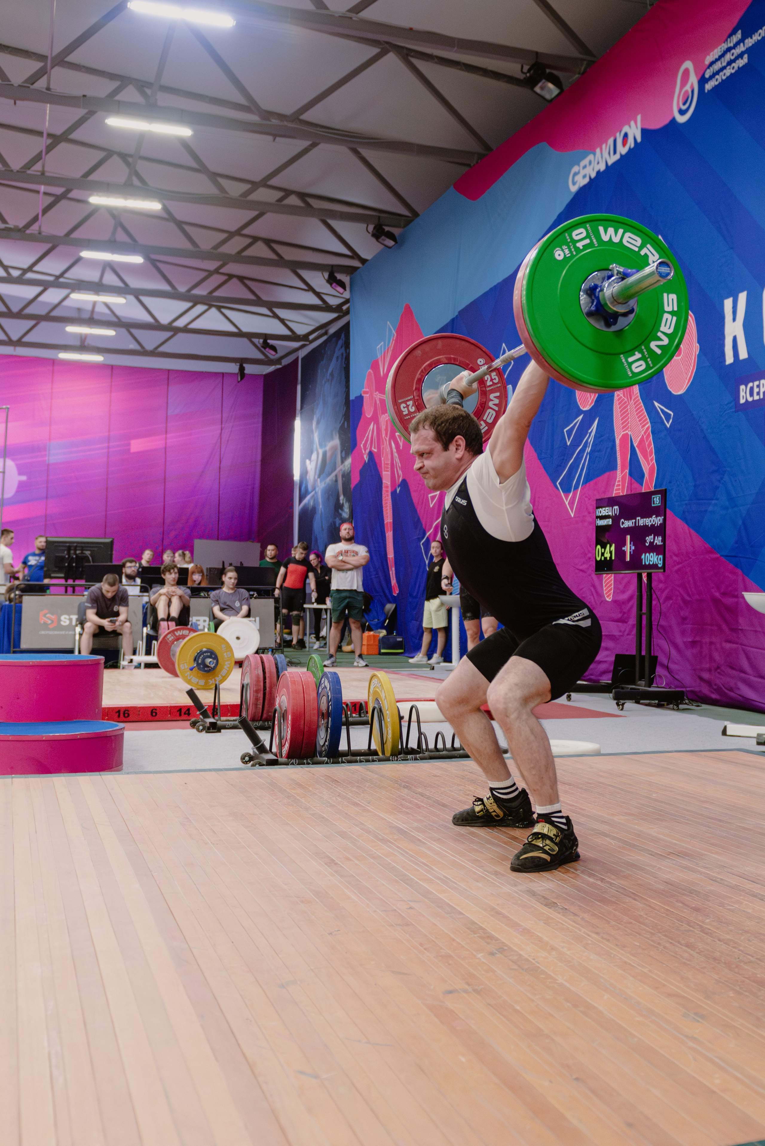 Тяжелая атлетика. Коммерческий фотограф в Москве Билуши Василиса
