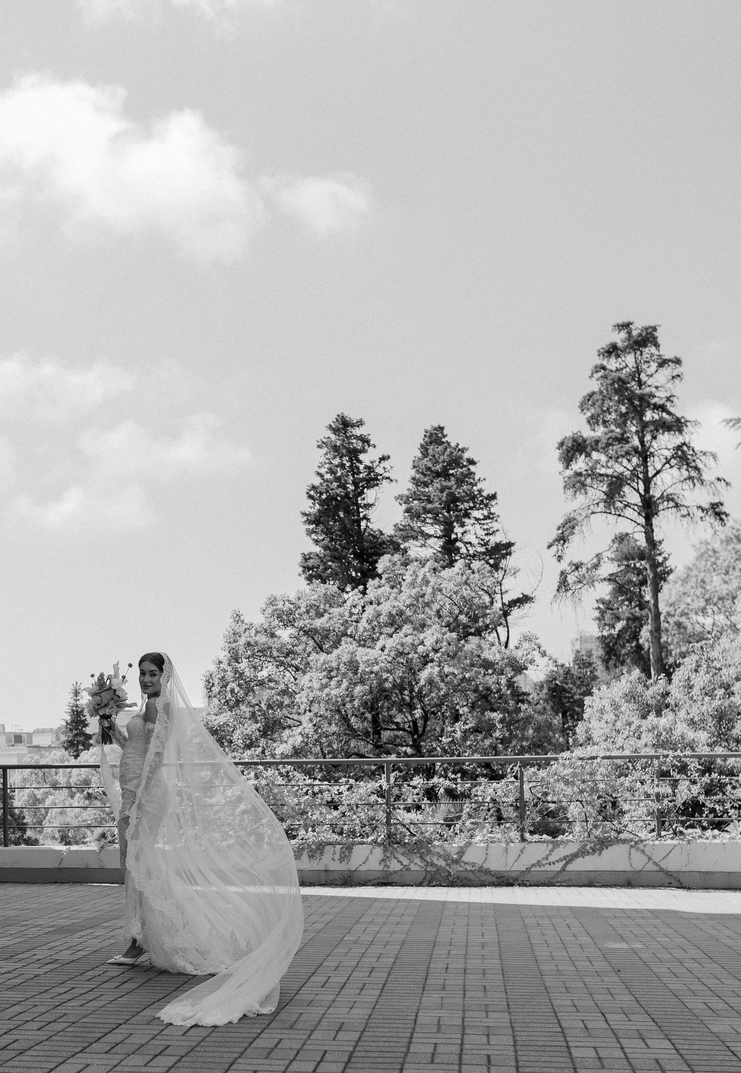 Свадебная прогулка. Фотограф Виолетта Матевосян