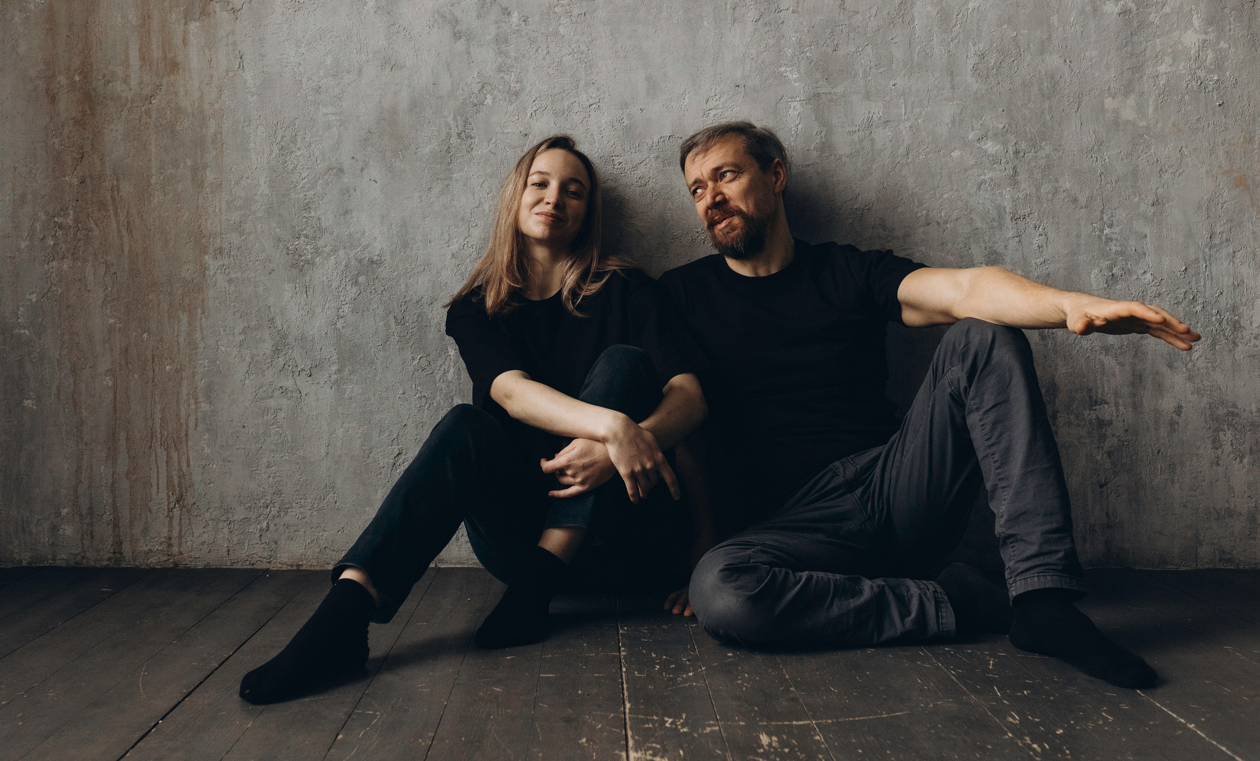 Гаранин Дмитрий и Даша Гаранина,  фотостудия Москва зал Remy