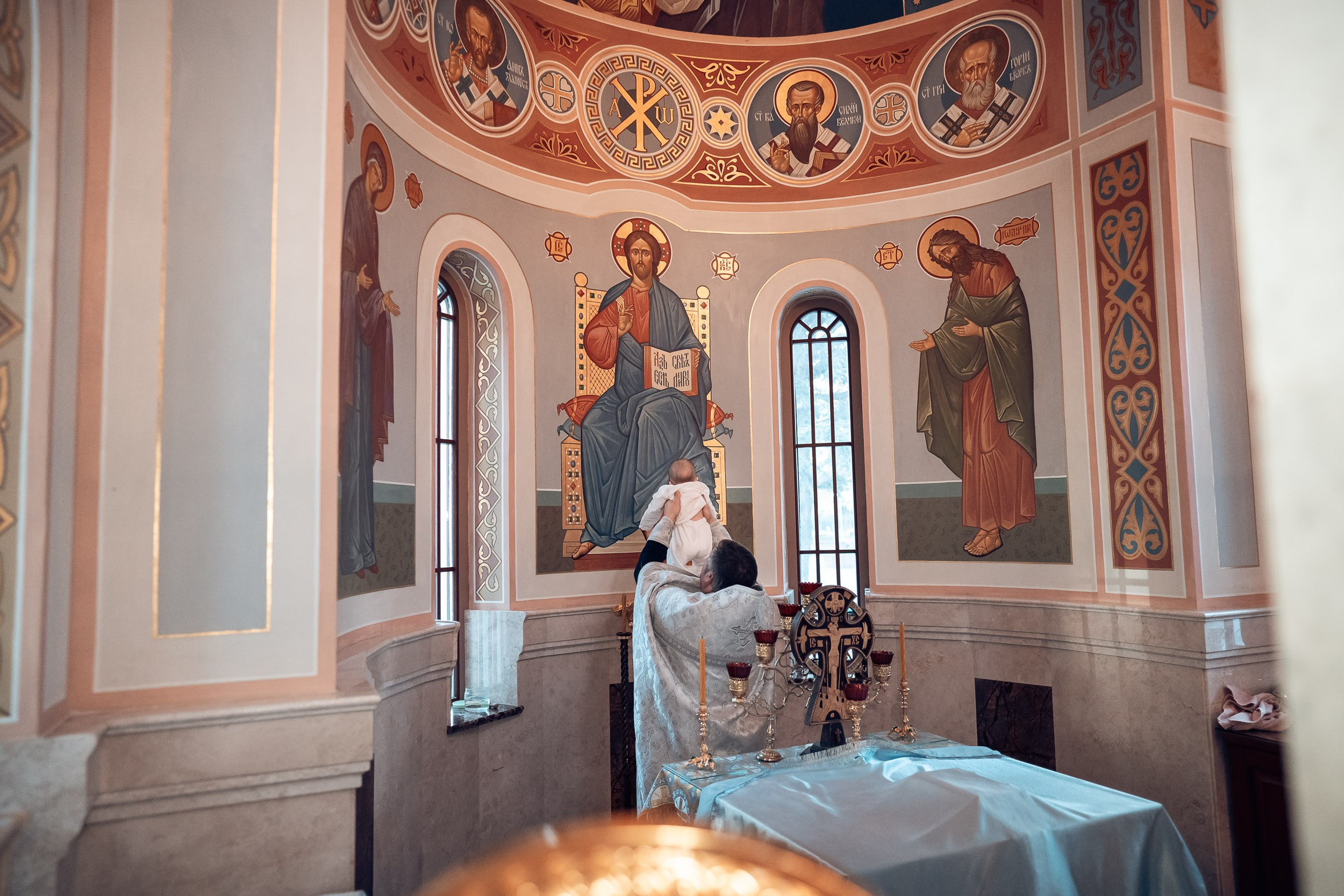 Крещение в Александро-Невском соборе Симферополь. Церковный фотограф Севастополь