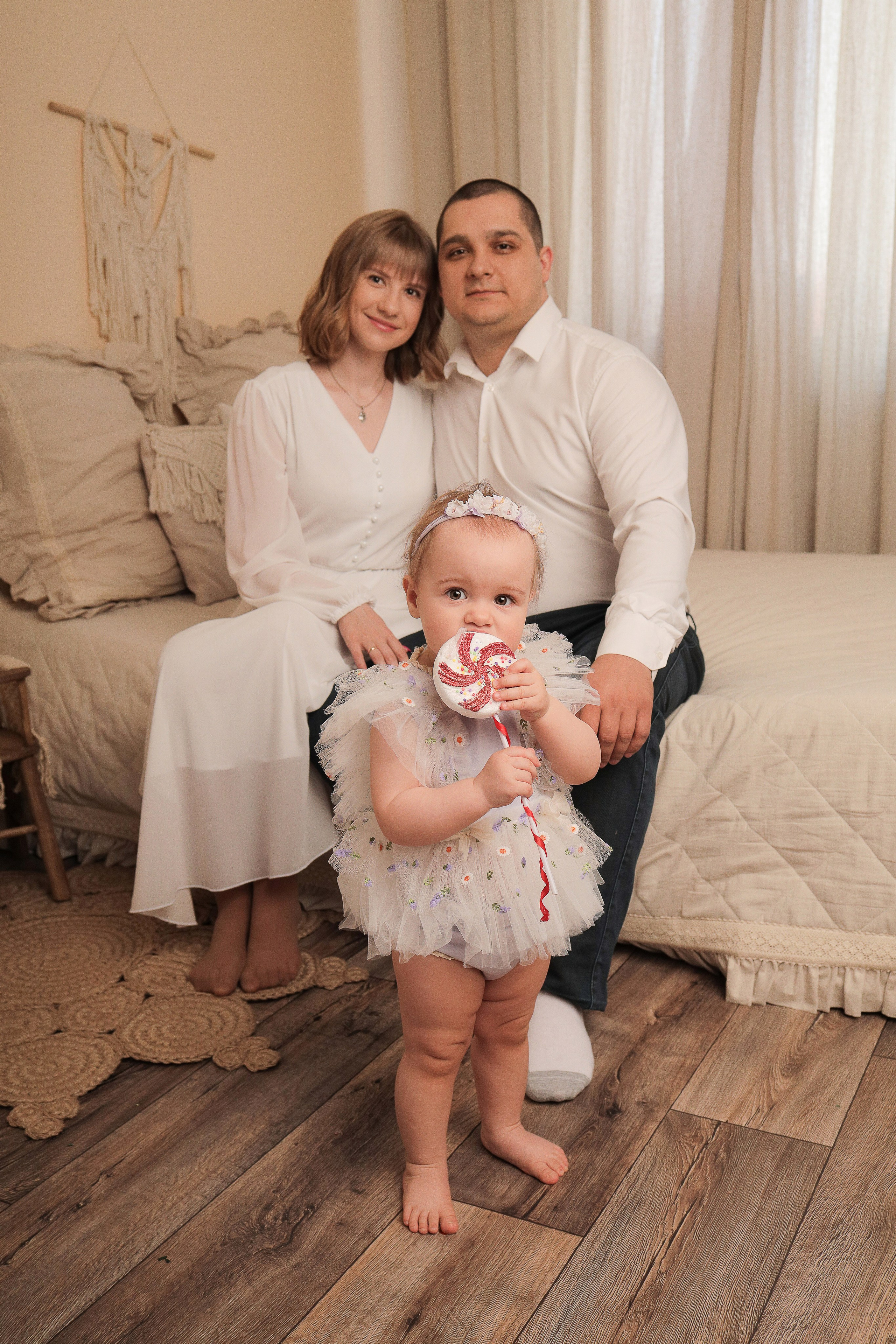 Лидия, 1 годик. Фотограф новорожденных в Новокузнецке Анна Горошникова