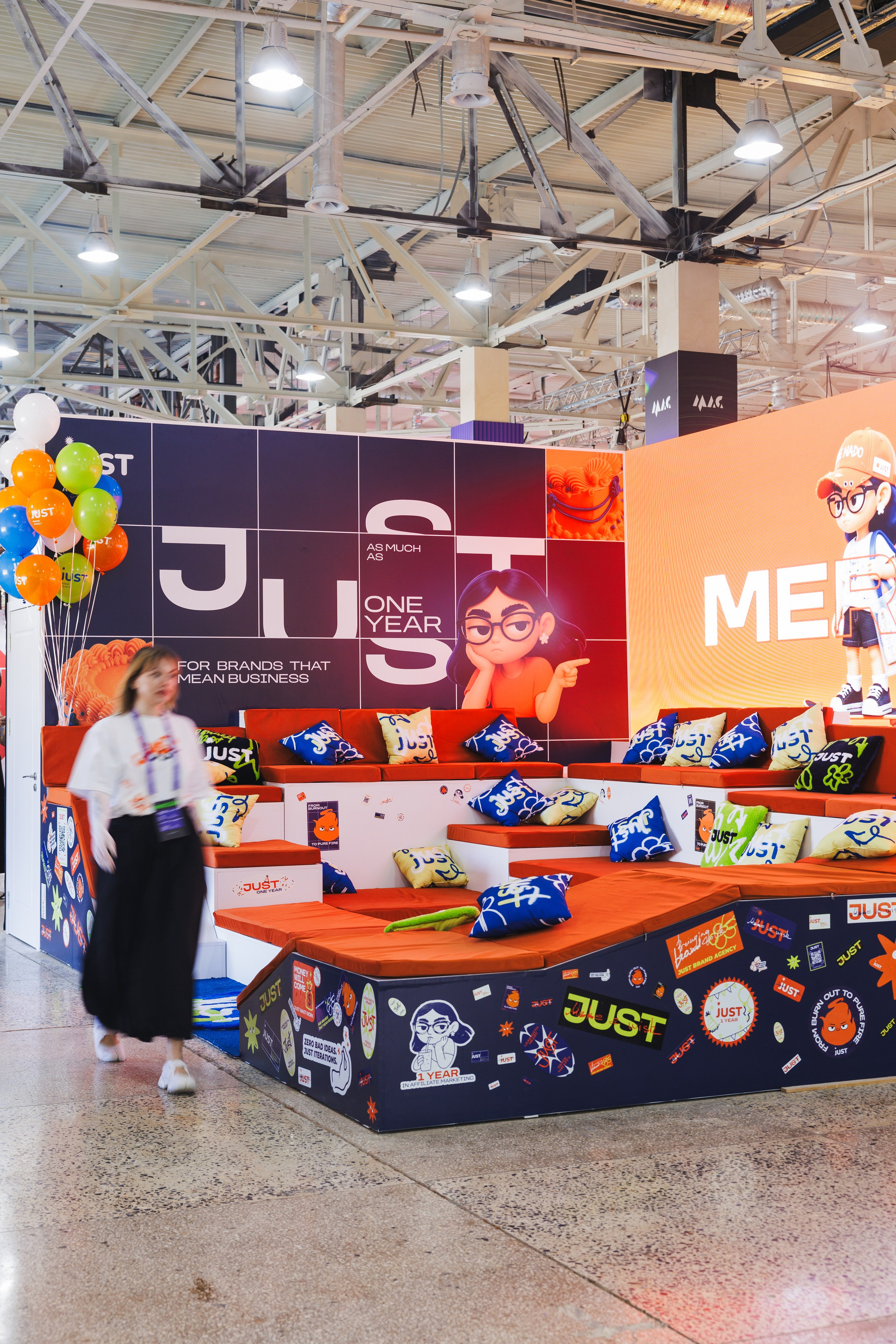 JUST ONE YEAR | MAC Yerevan. JUST BRAND AGENCY
