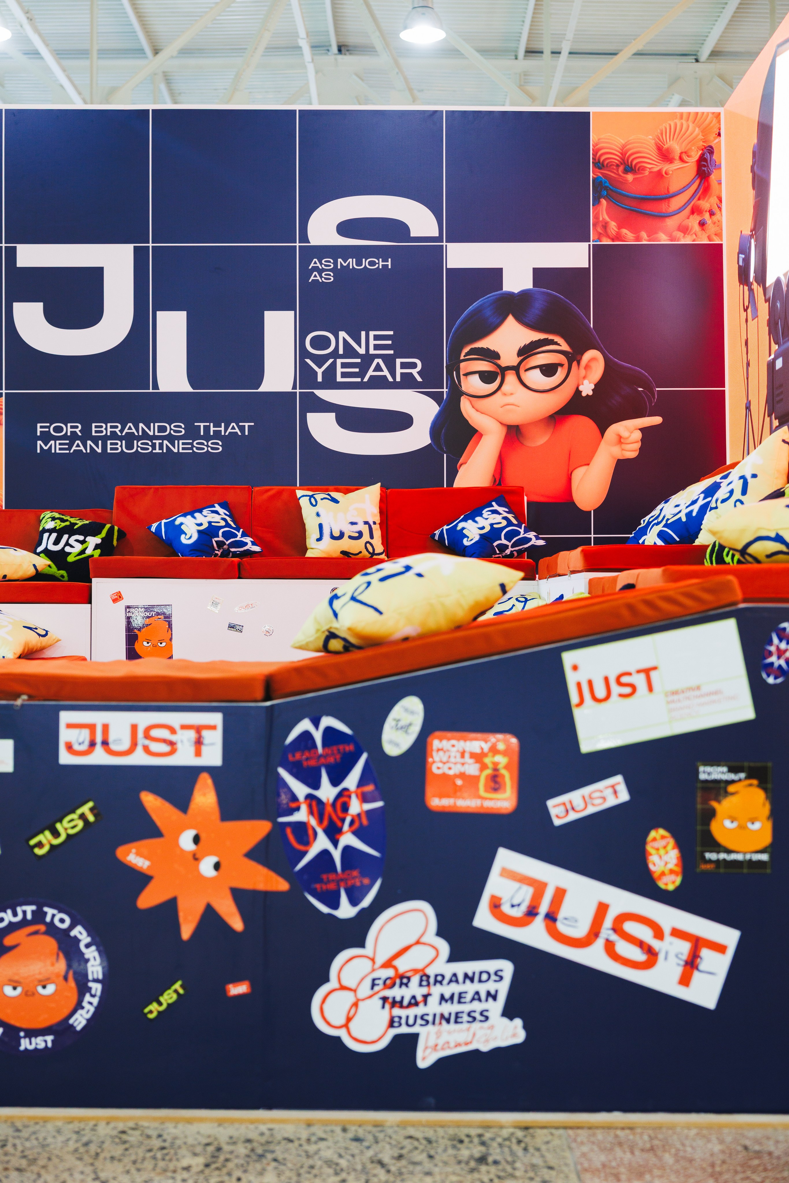 JUST ONE YEAR | MAC Yerevan. JUST BRAND AGENCY