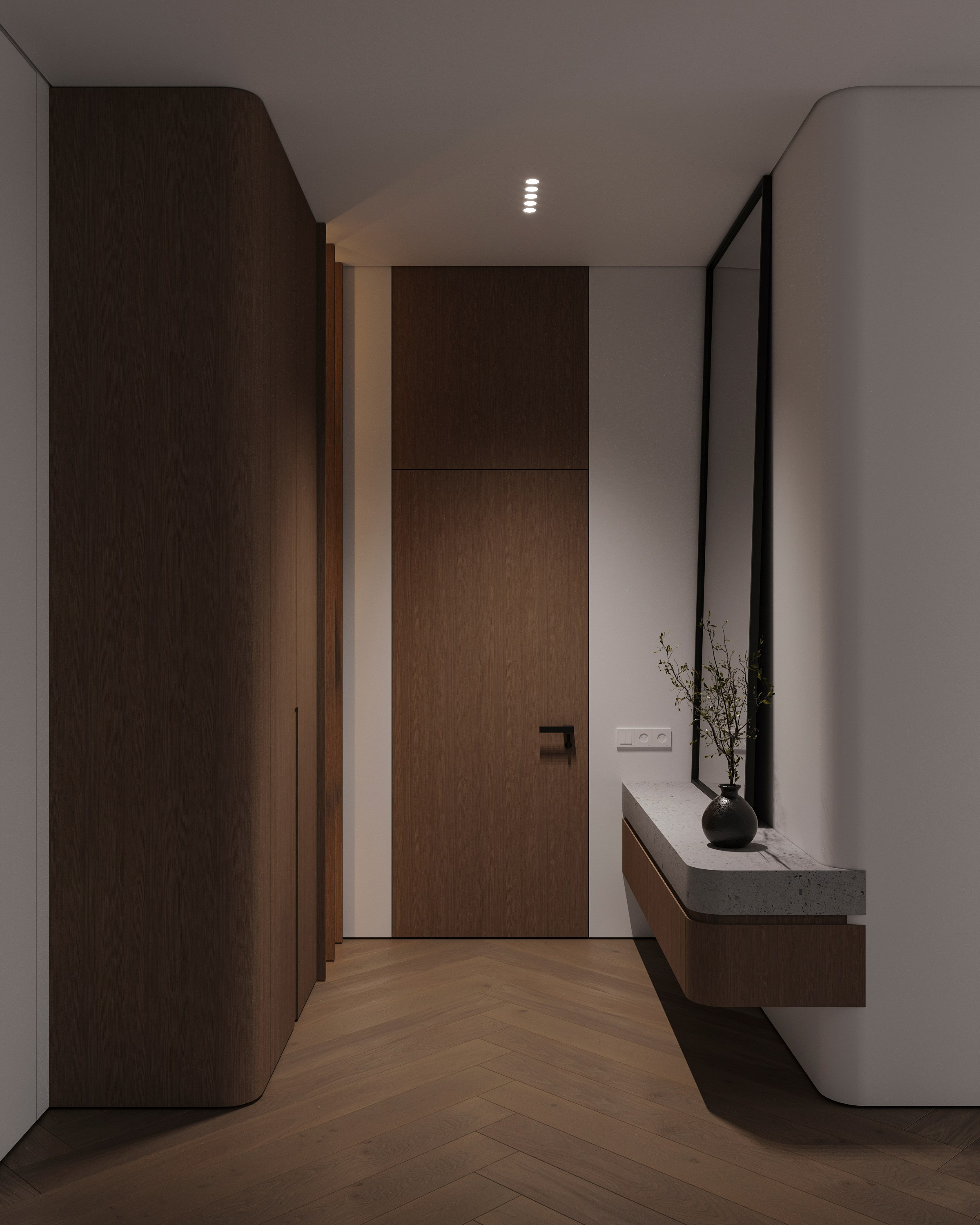 URBAN RETREAT | DESIGNER ANNE KIREEVA. Interior Visualization by Valerie Stetyukevich