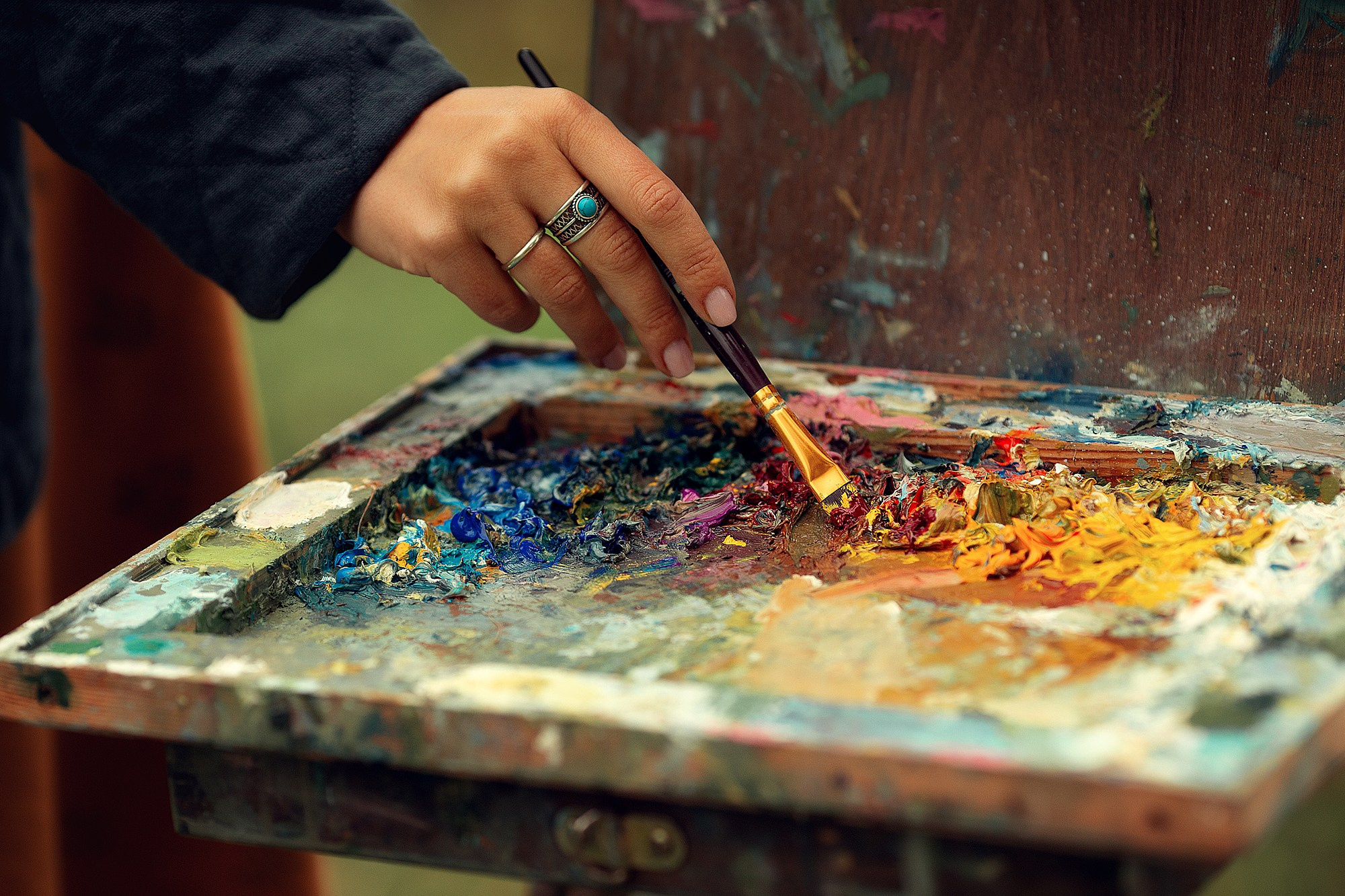 Художница в золотом Плесе. Tatyana Nadezhdina Family photographer