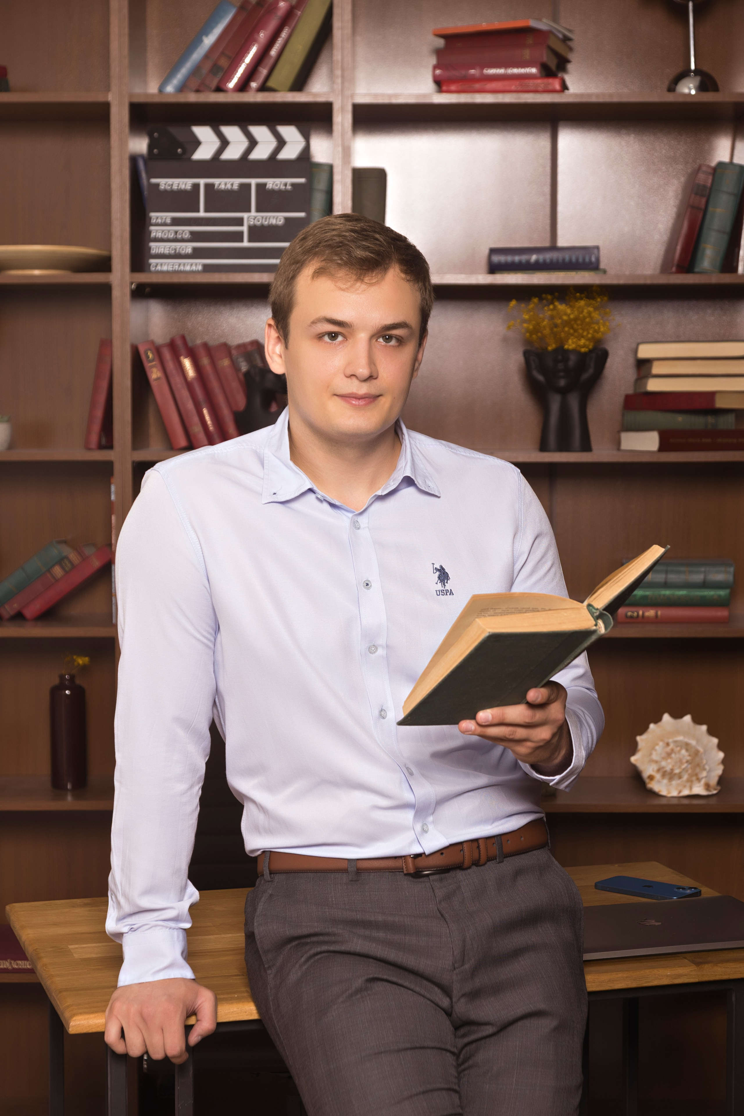 Бизнес портрет мужской. Профессиональный фотограф в Москве