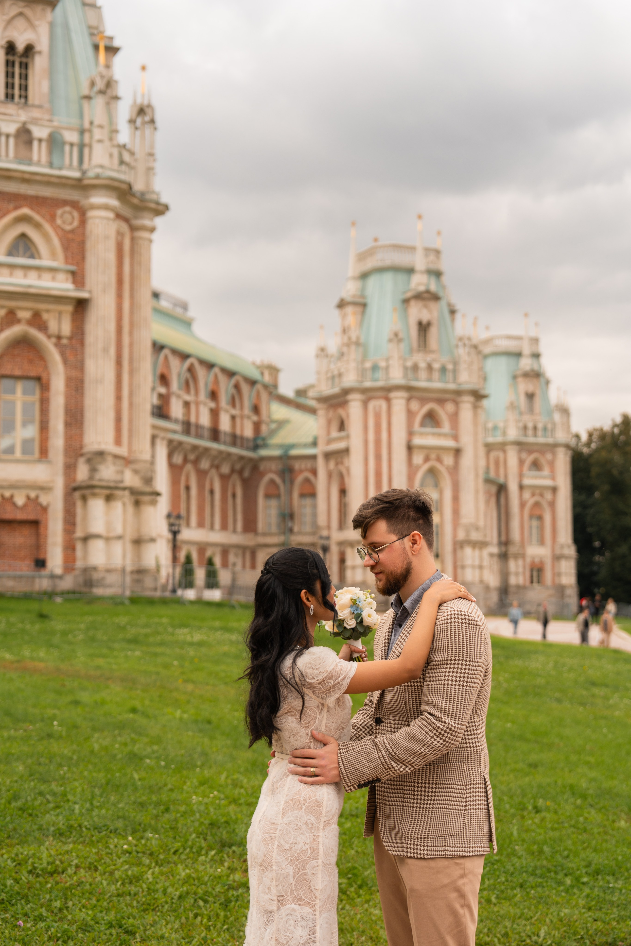 Максим и Харша, Царицыно. Свадебный фотограф в Москве Анна Полушина