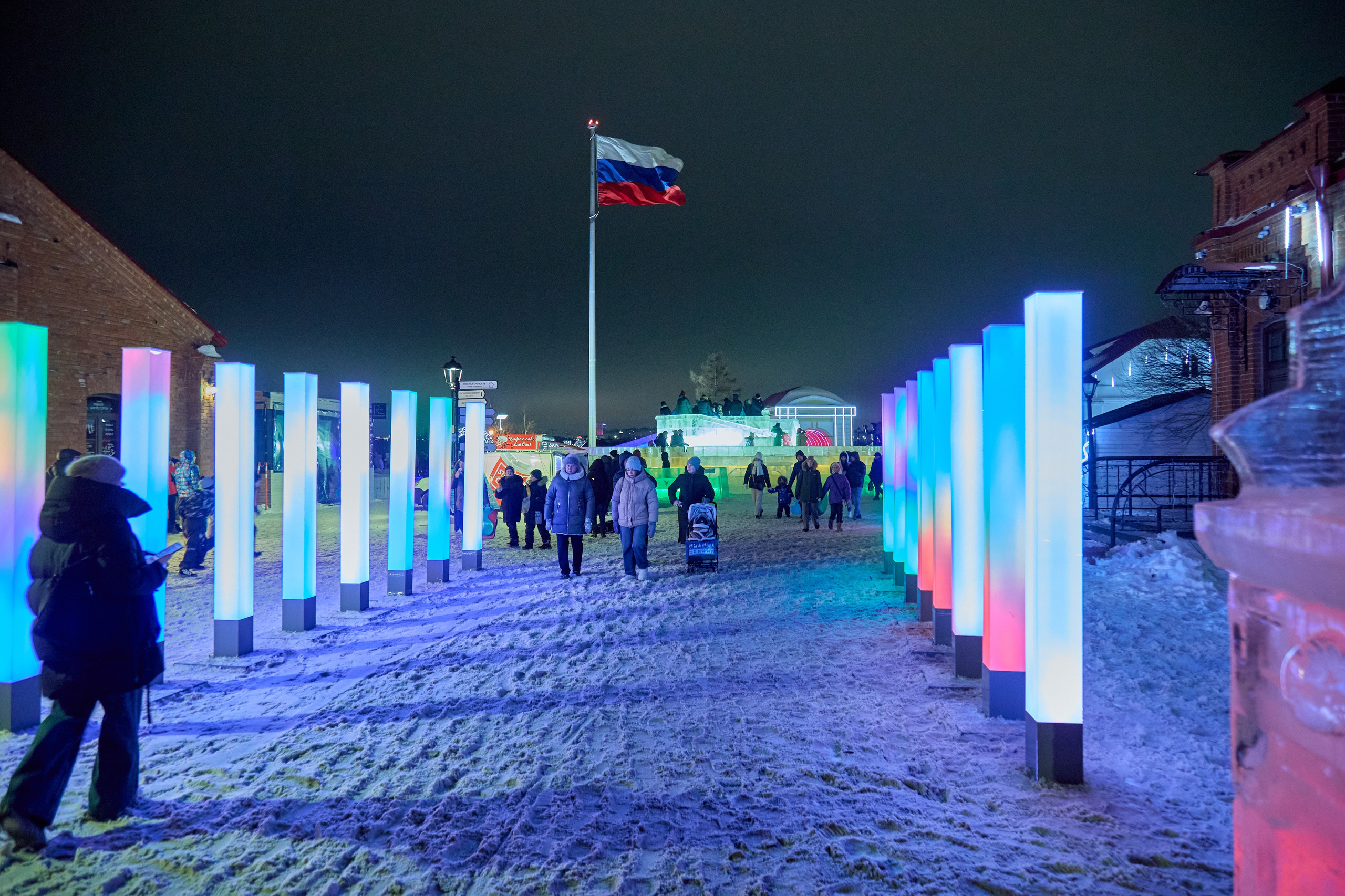 Новогодний Омск 2025. Фотограф Омск | Александр Вандеров