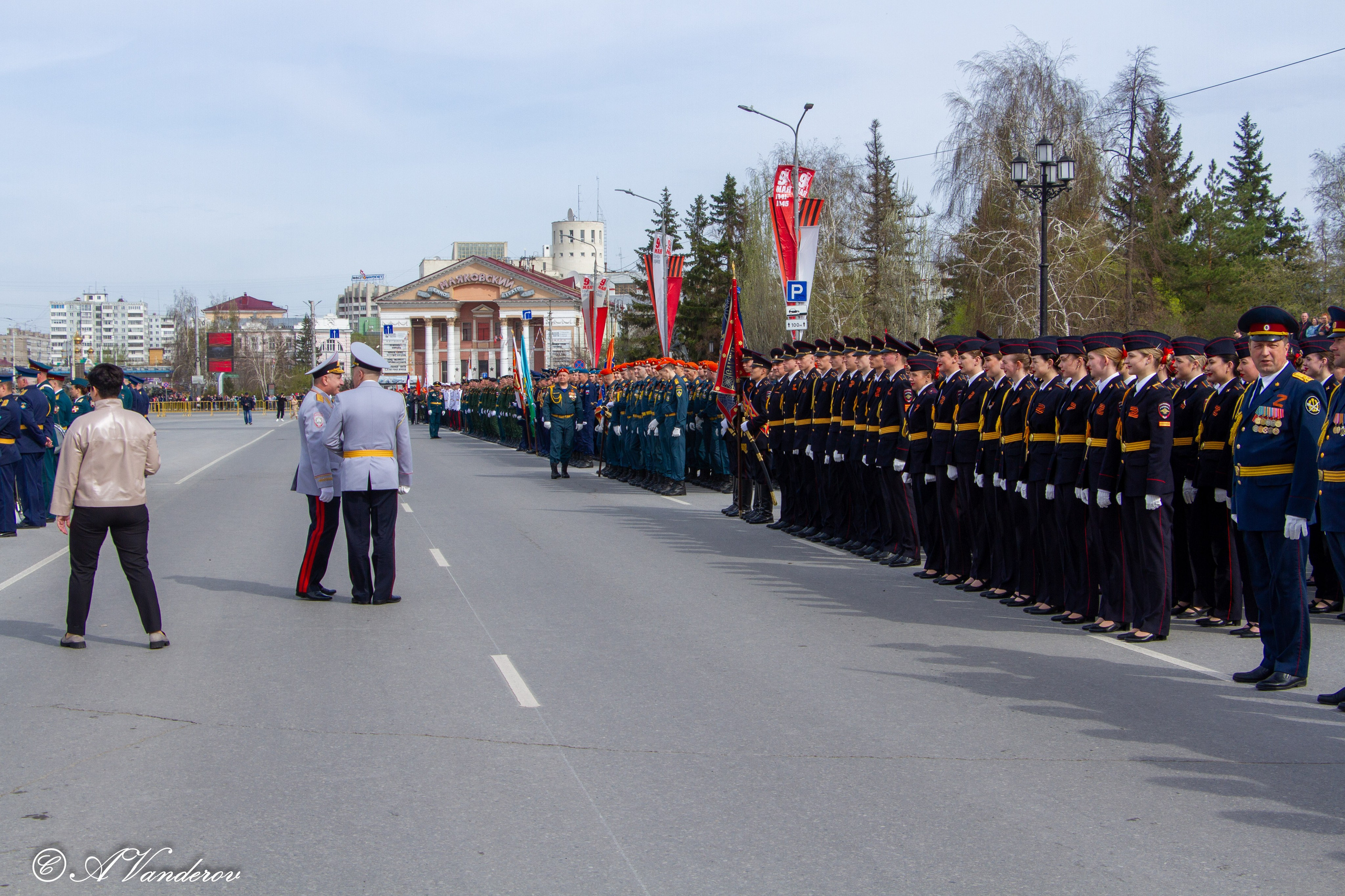 Парад Победы Омск 2024. Фотограф Омск | Александр Вандеров