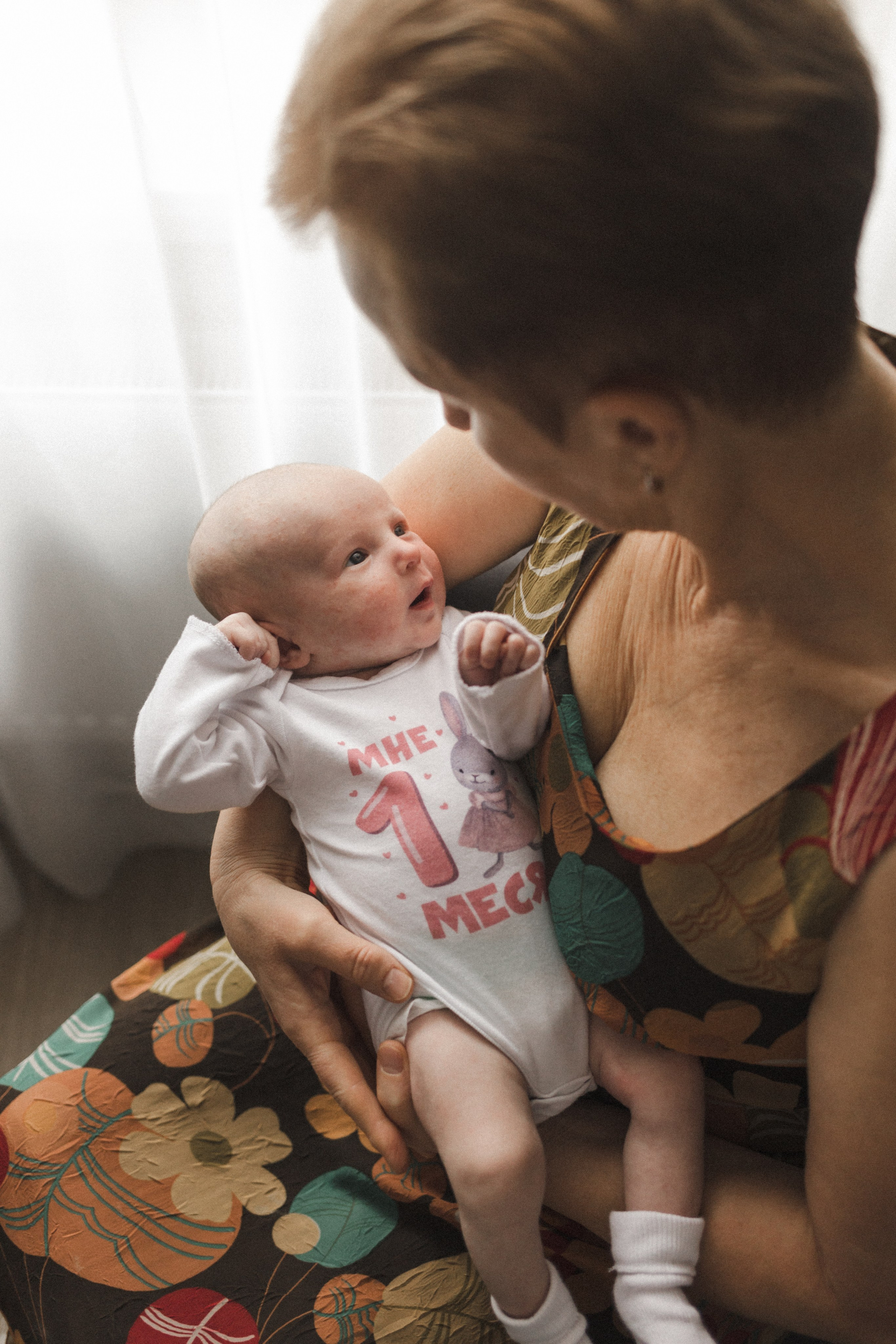 Самый первый месяц жизни. Семейный фотограф в Москве