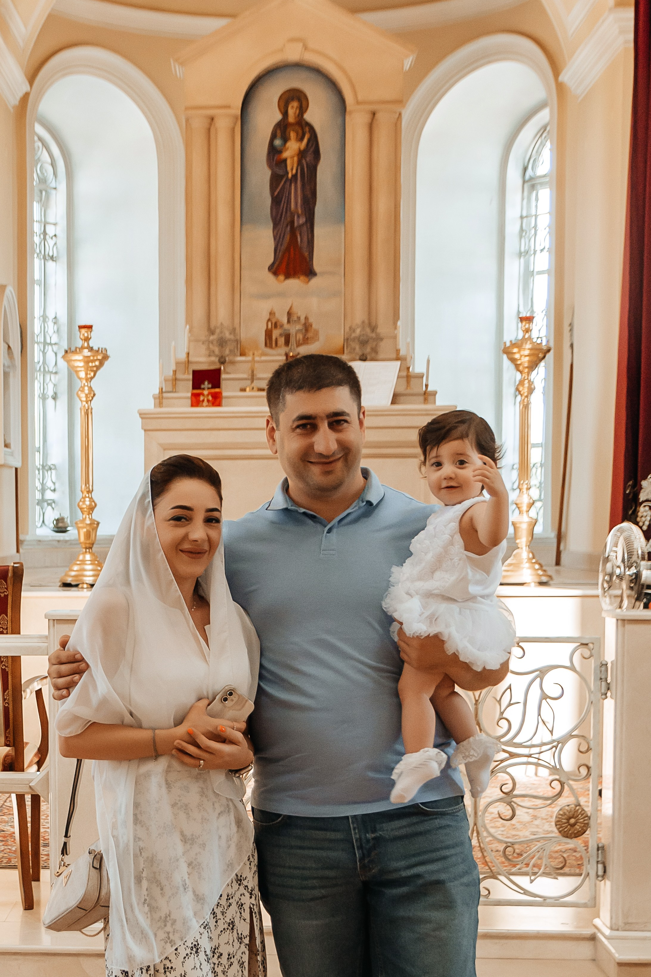 Крещение Евы церковь Сурб Хач. Семейный и детский фотограф Кущ Наташа