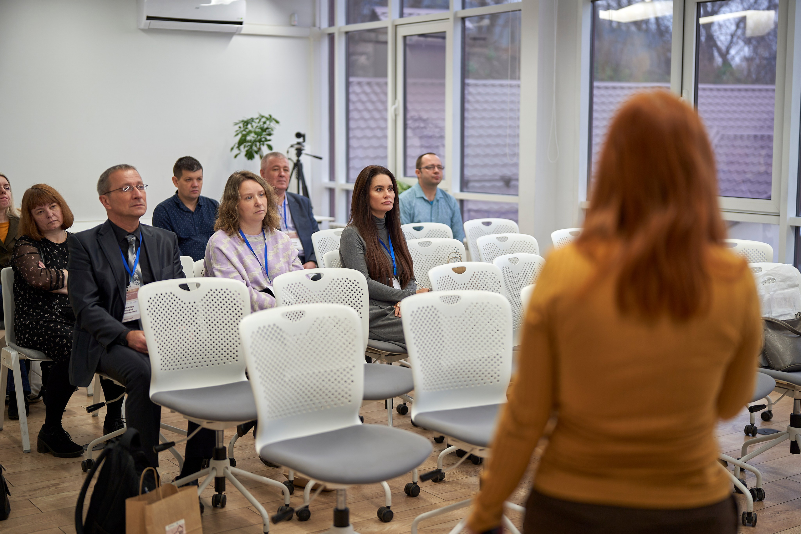 Межрегиональная конференция «Архивы и волонтерство в эпоху глобальной цифровизации». Репортажный фотограф Вилянов Евгений. Нижний Новгород