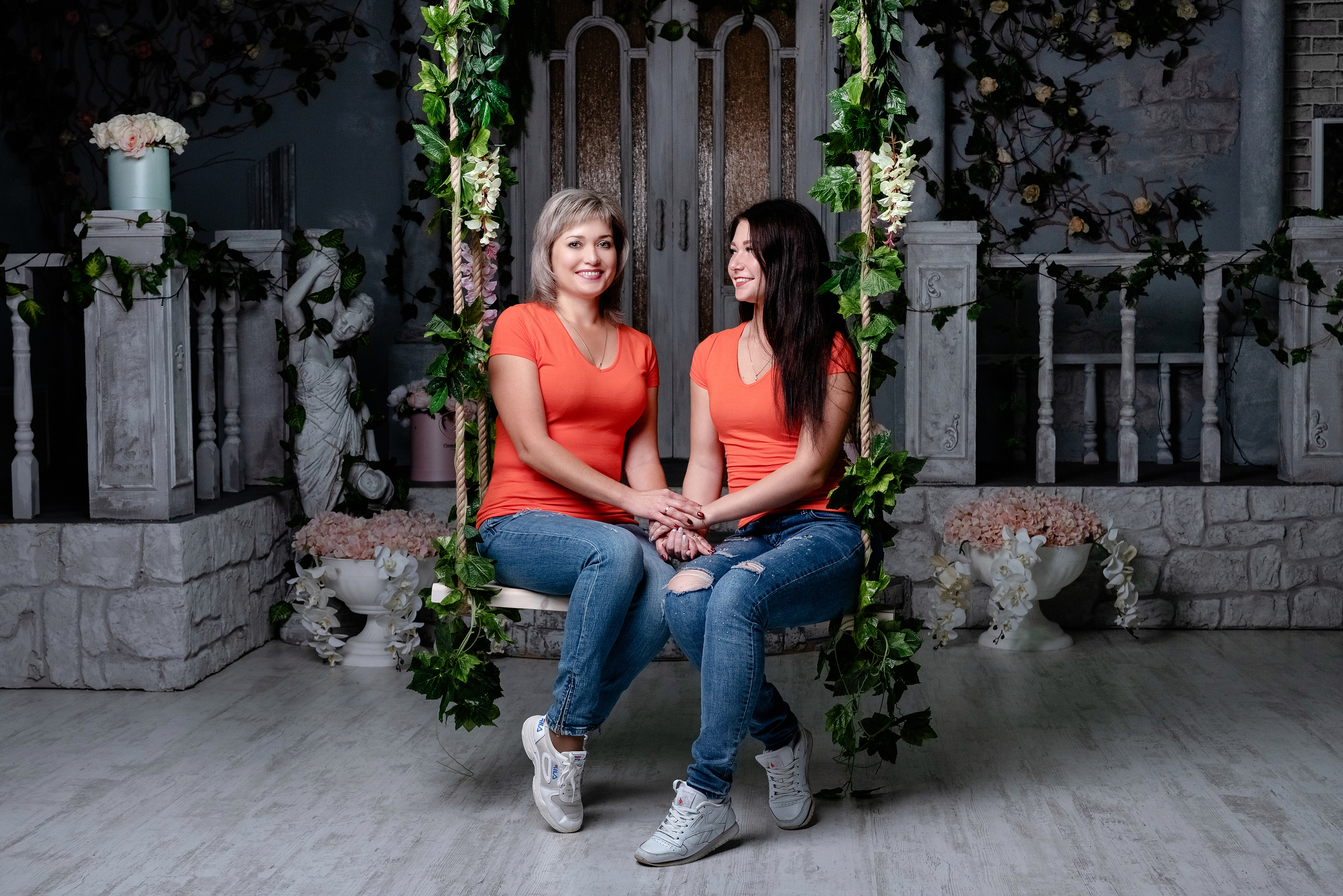 Семейная фотосессия в студии