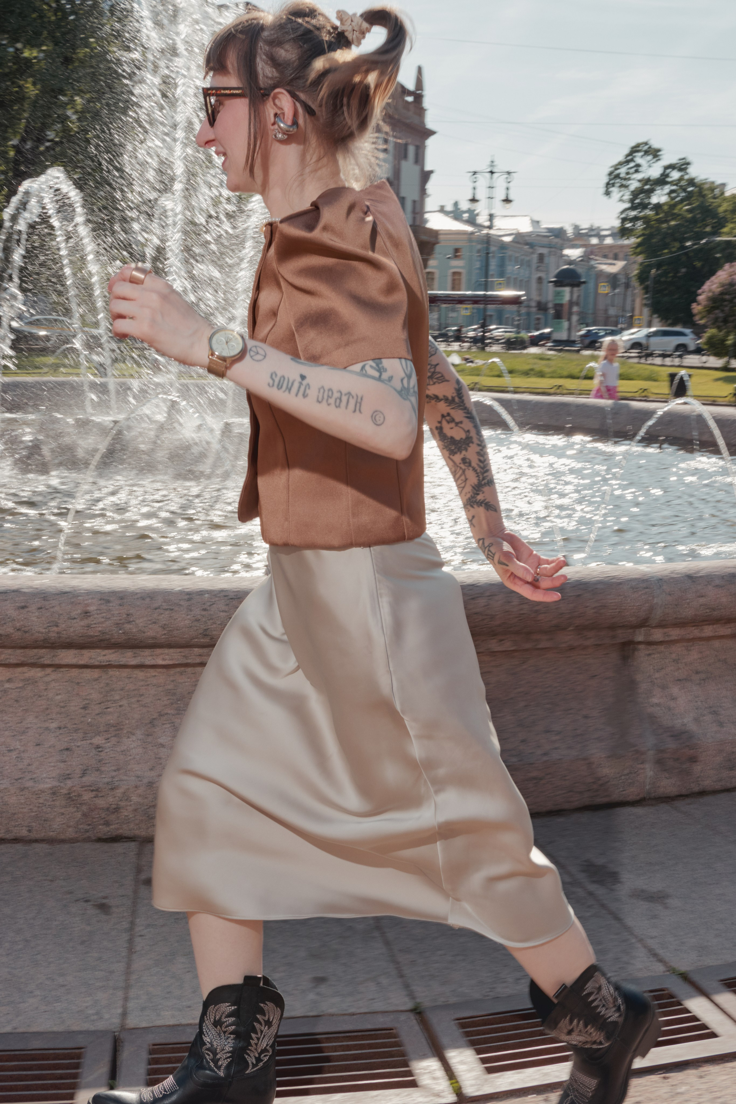 Street fashion | Оля Масловская. Фотограф Михаил Николаев