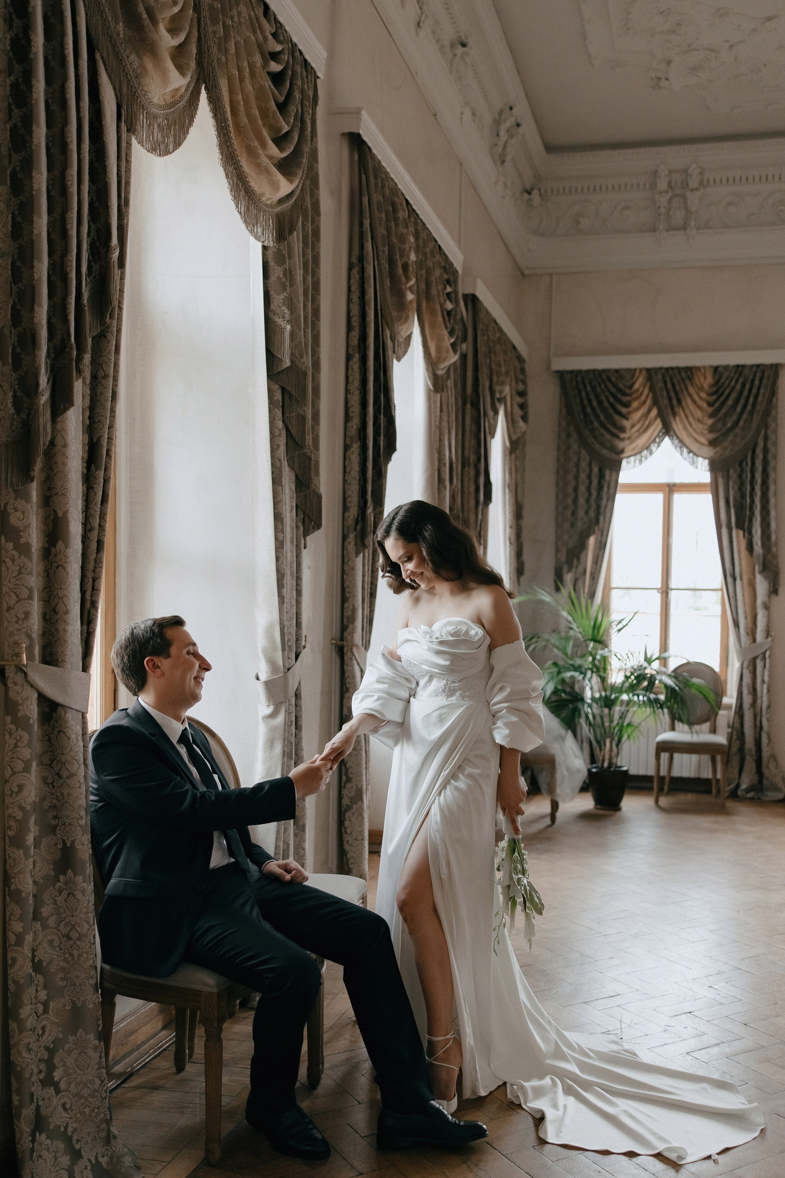 Регистрация в особняке Муравьевых-Апостолов. Свадебный фотограф Москва