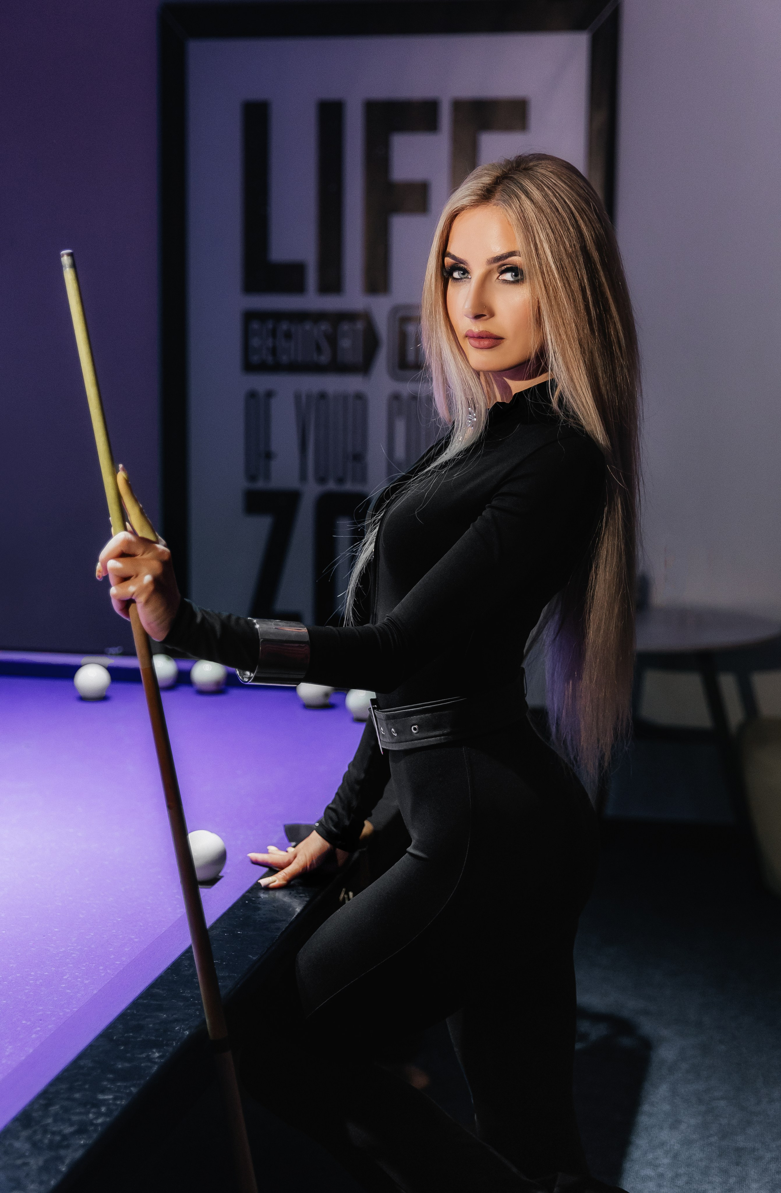 KRISTINA Photo shoot at the billiard club…. Свадебный фотограф в Евпатории и в Крыму, Love story, женский портрет