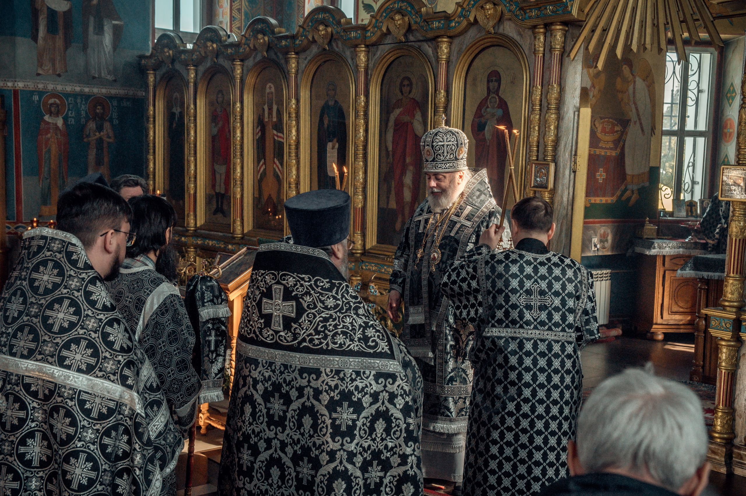 Преждеосвящение Даров. Храм Серафима Саровского. Церковный, семейный и репортажный фотограф Волгоград, Волжский
