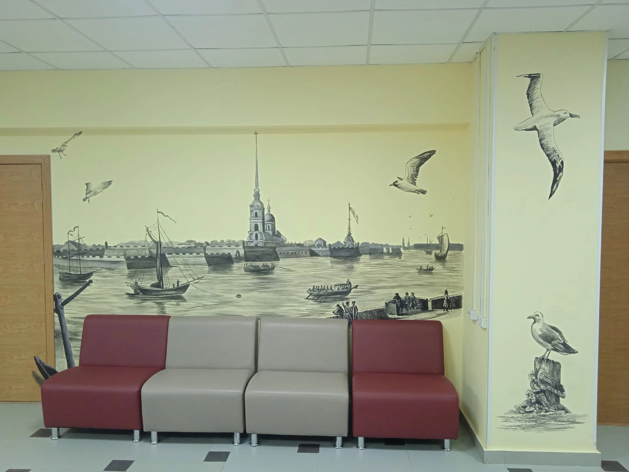 Роспись стен. Яр Панов Арт.Картины, татуировки, роспись стен и одежды в Москве