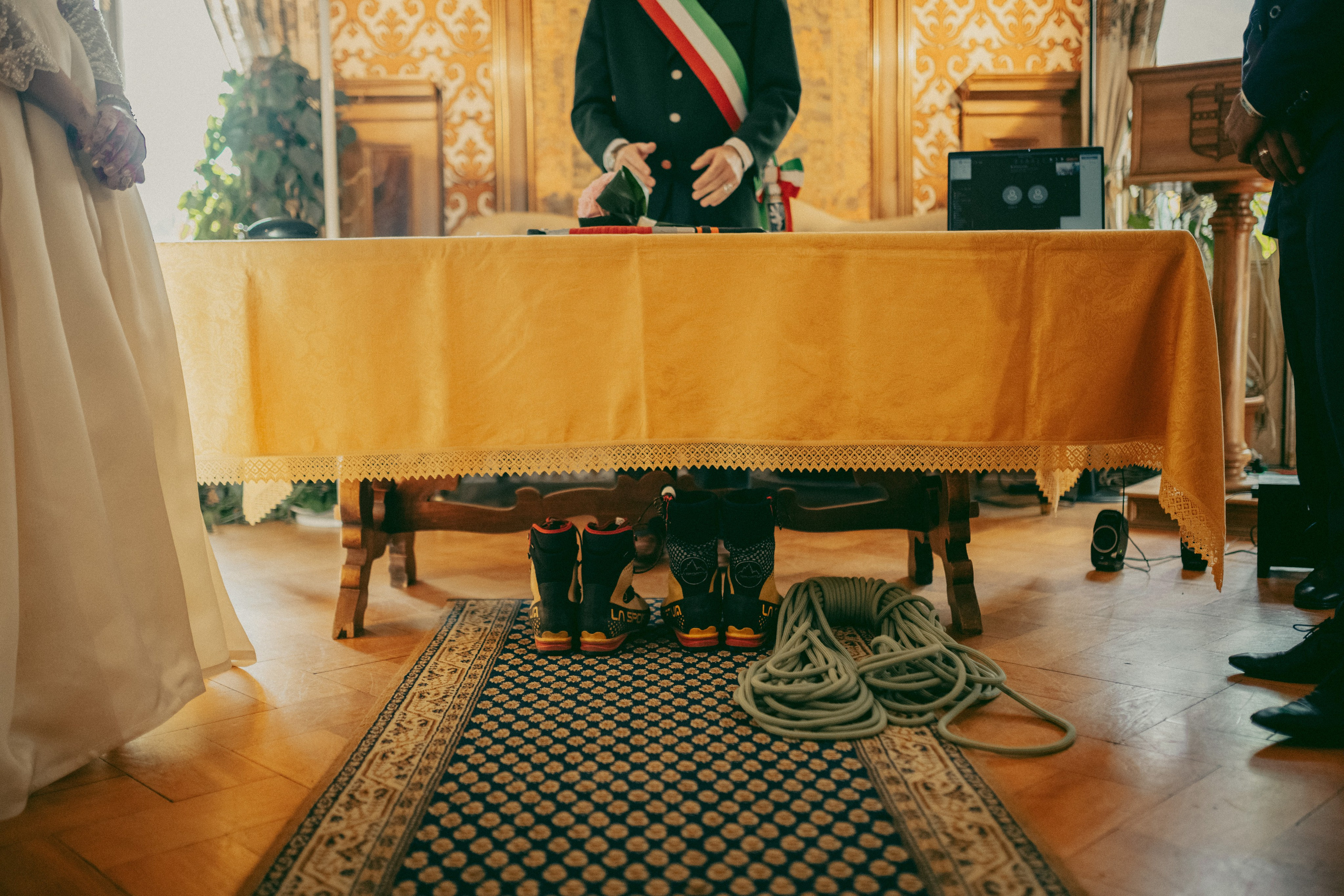 Mountains wedding. Photographer Vasilisa Gordeeva