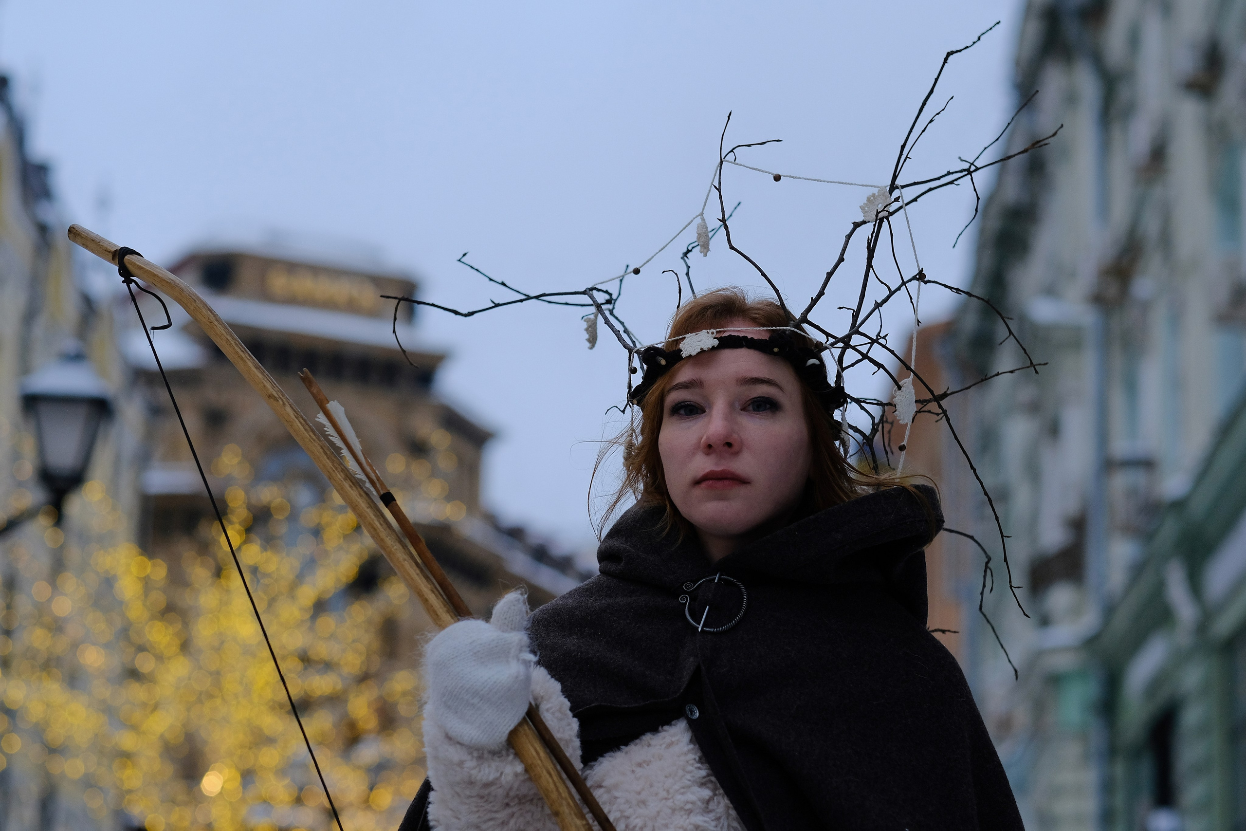 Лесная фея в городе. Дмитрий Бречалов