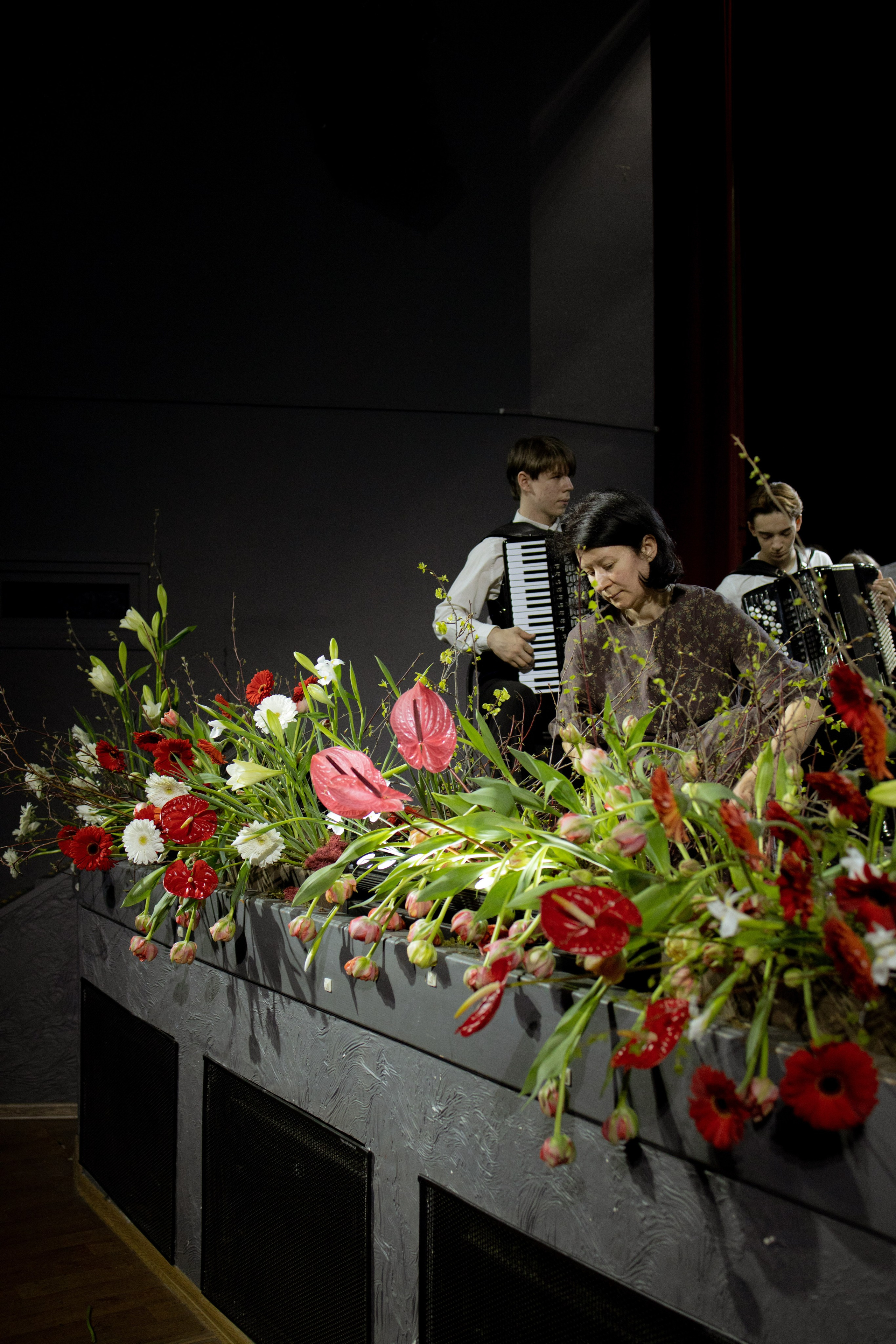 Оформление Отчетного концерта Музыкальной школы Глазунова. Оформление свадеб, декор свадеб Вера Маркова, Москва