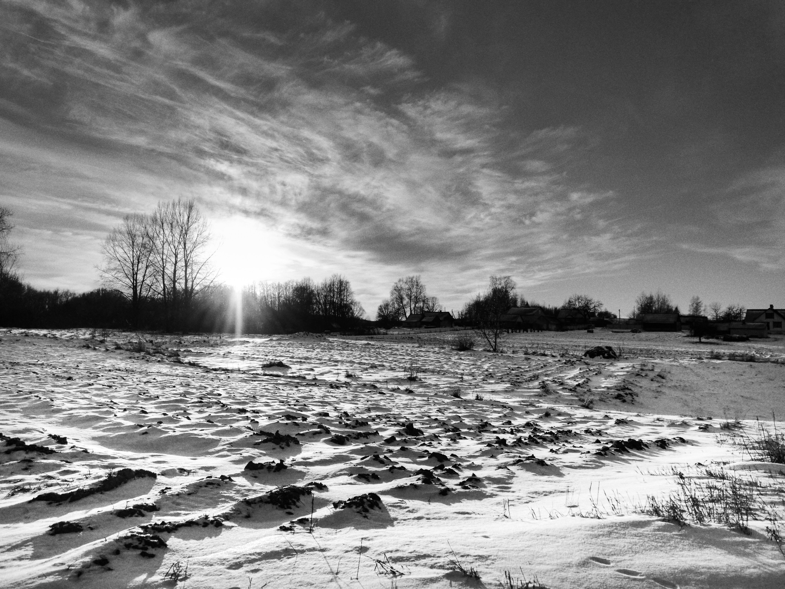 Жизнь деревенская. Фотограф Антон Швец — Монохромная реальность