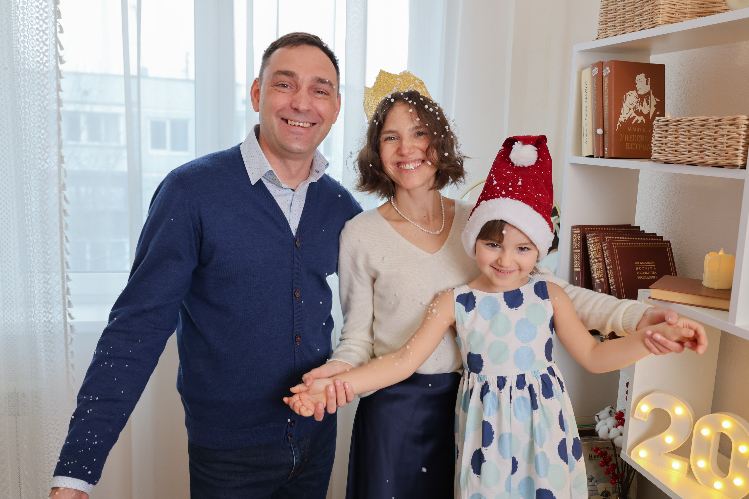 Новогодние семейные съёмки. Фотограф-хранитель ваших историй Евгения Кочеткова