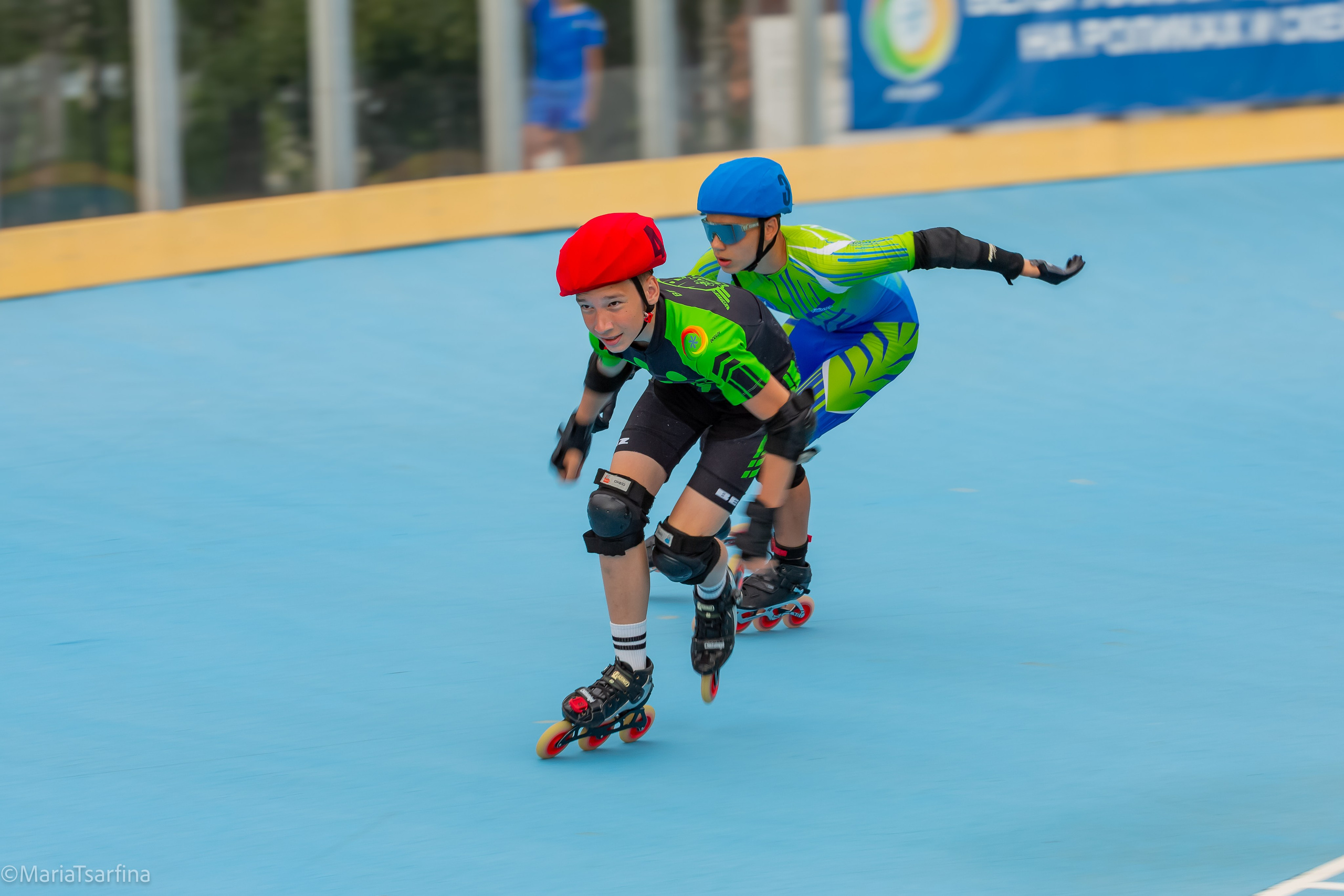 Международные соревнования по спидскейтингу. Солигорск, Беларусь. 2025. Спортивная съемка Мария Царфати