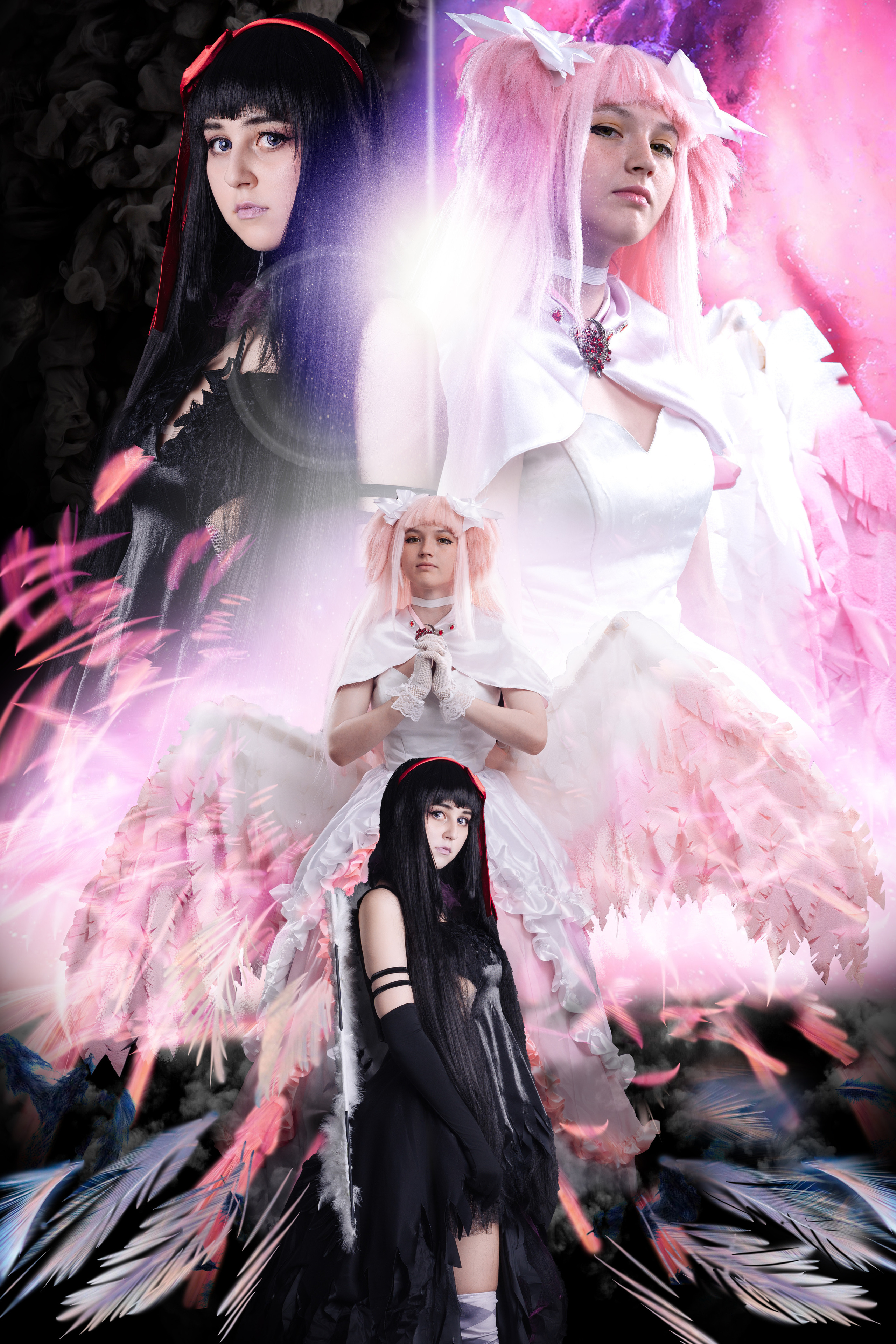 Мадока и Хомура — Елизавета и Катя. Фотограф Ахмедов Эльдар Чита