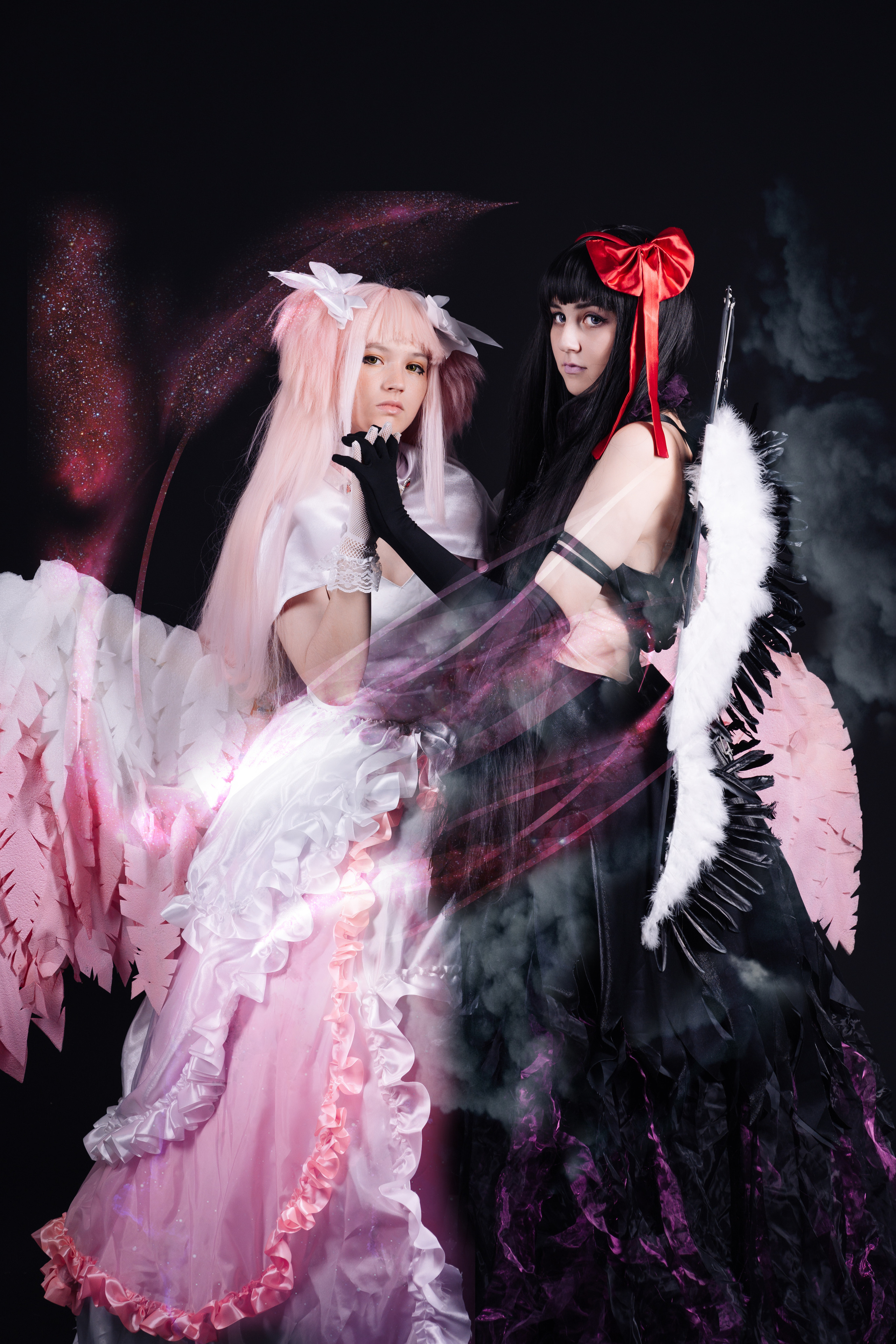 Мадока и Хомура — Елизавета и Катя. Фотограф Ахмедов Эльдар Чита