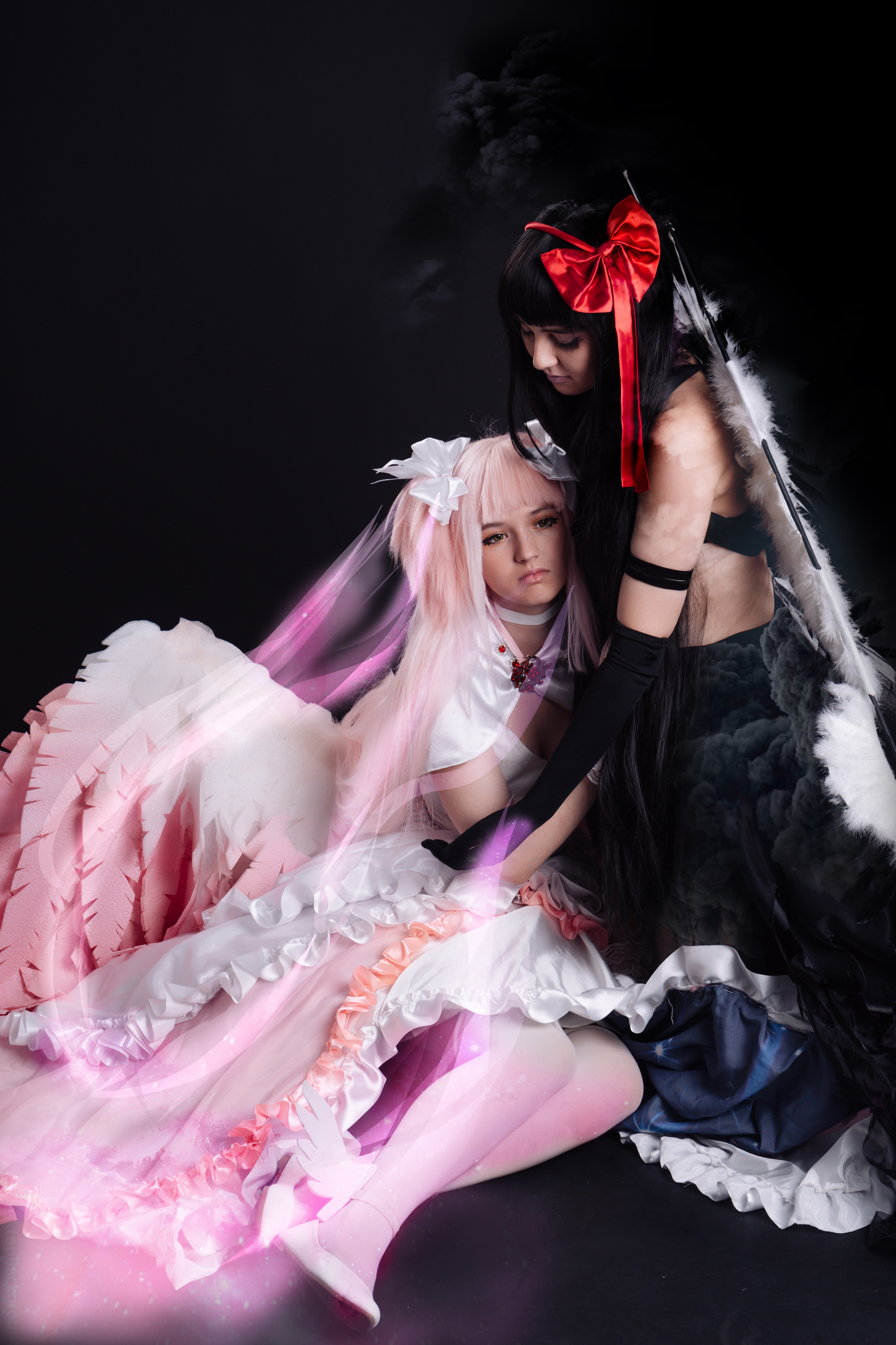 Мадока и Хомура — Елизавета и Катя. Фотограф Ахмедов Эльдар Чита