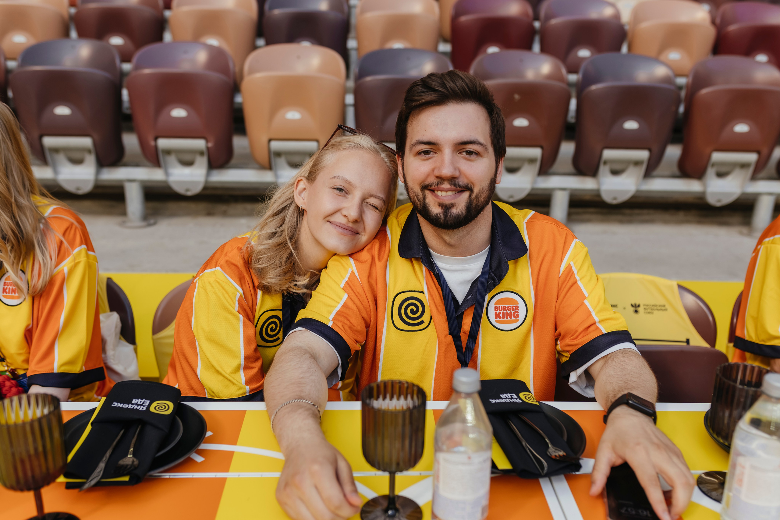 Яндекс Еда x Burger King На финале кубка России по футболу. Репортажный, event, концертный и backstage фотограф из Москвы Виталий Кривцов