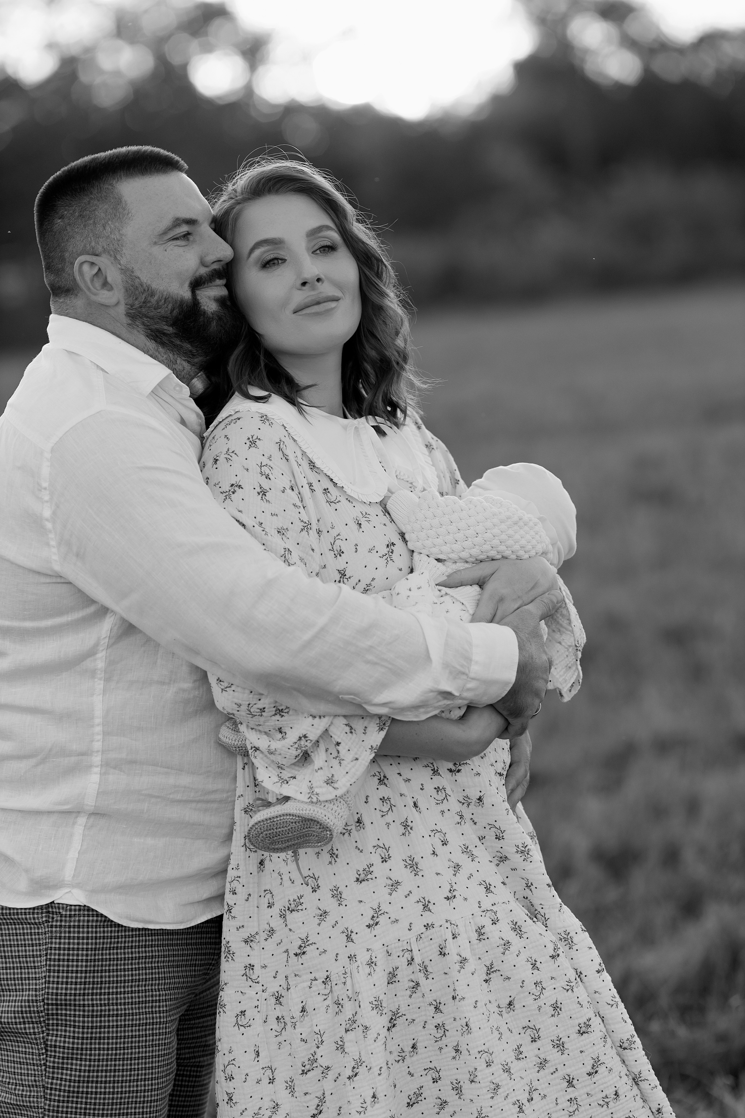 Семейная съемка в поле. Свадебный и семейный фотограф  во Владивостоке Ольга Украинец