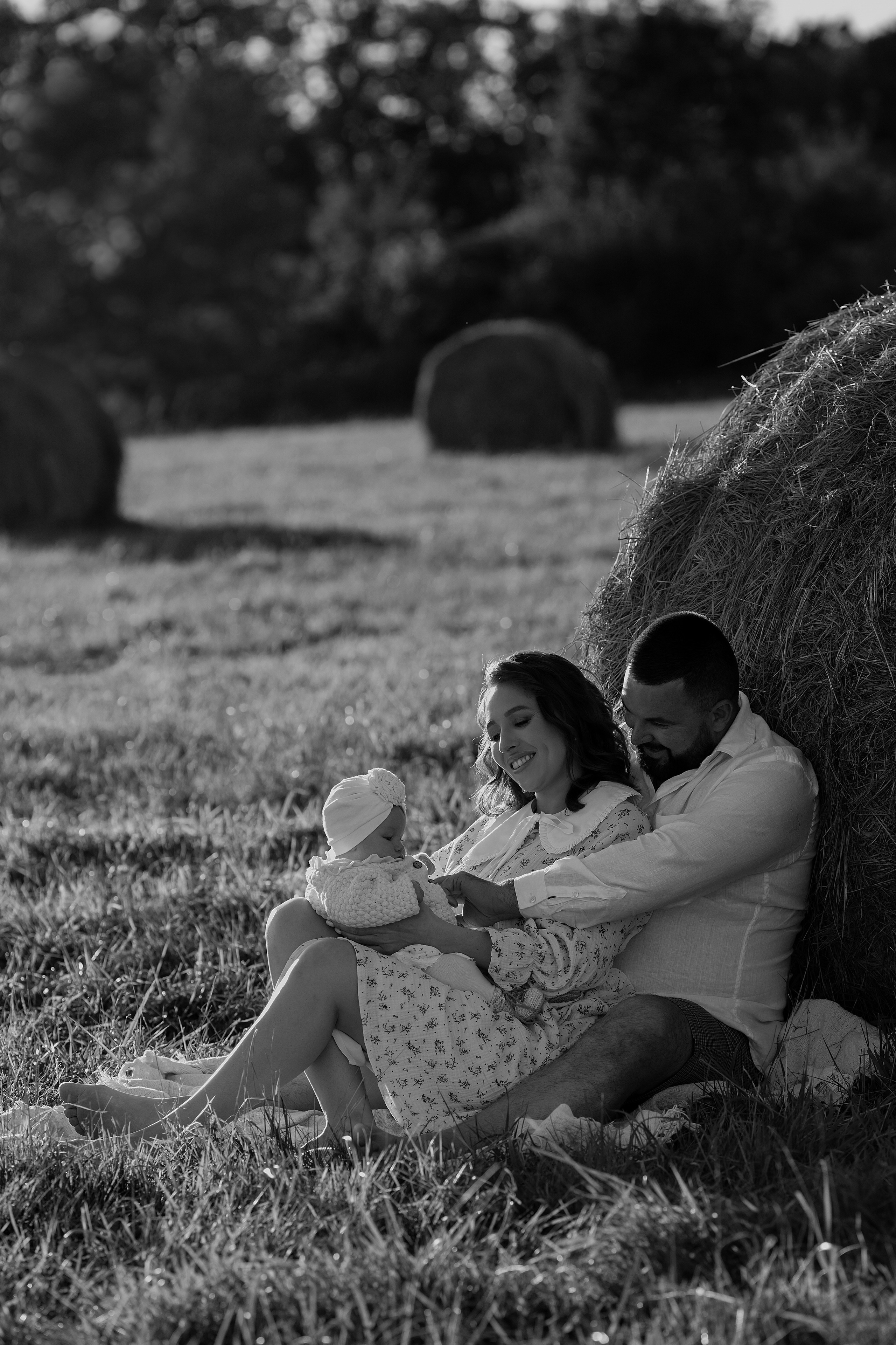 Семейная съемка в поле. Свадебный и семейный фотограф  во Владивостоке Ольга Украинец