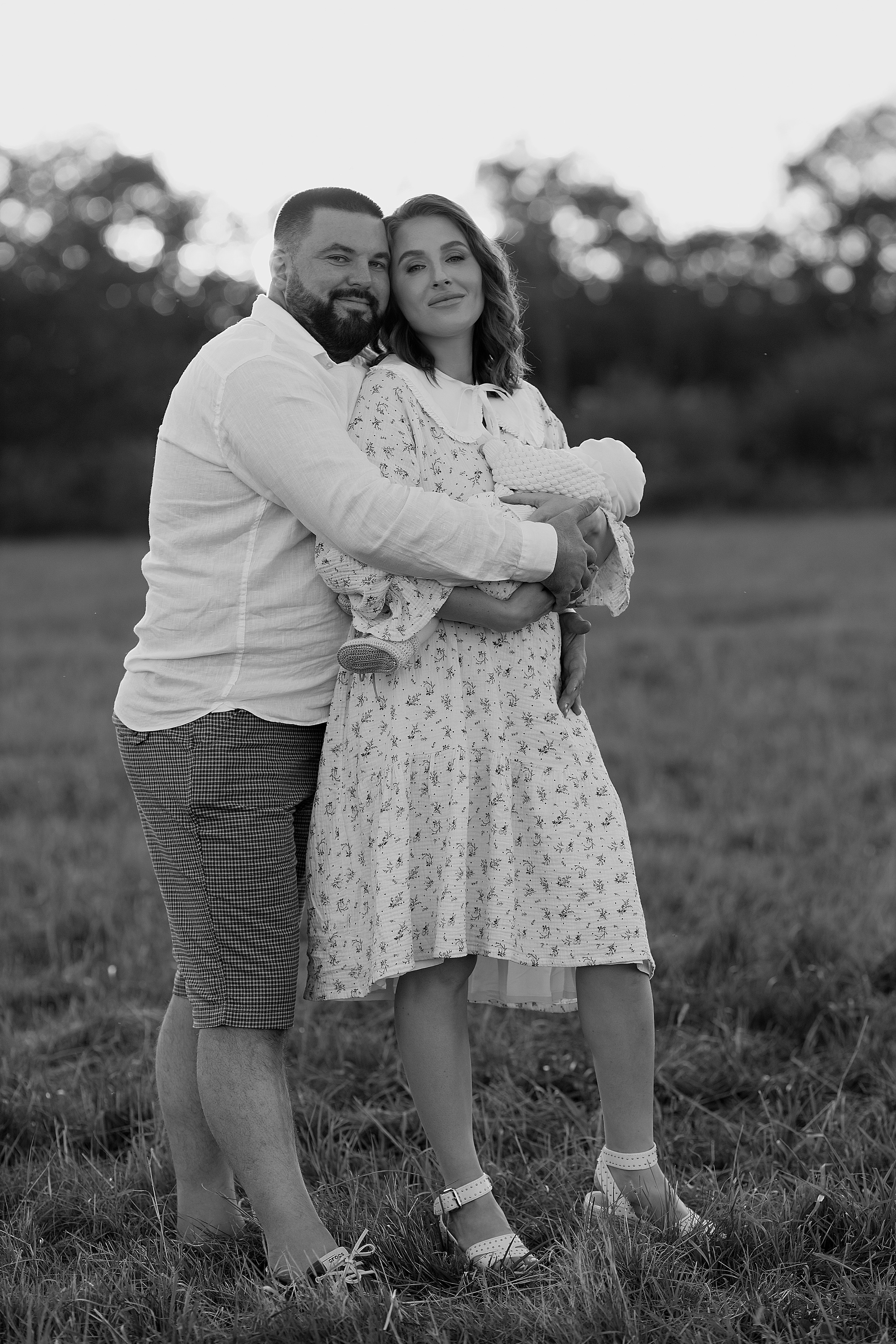 Семейная съемка в поле. Свадебный и семейный фотограф  во Владивостоке Ольга Украинец