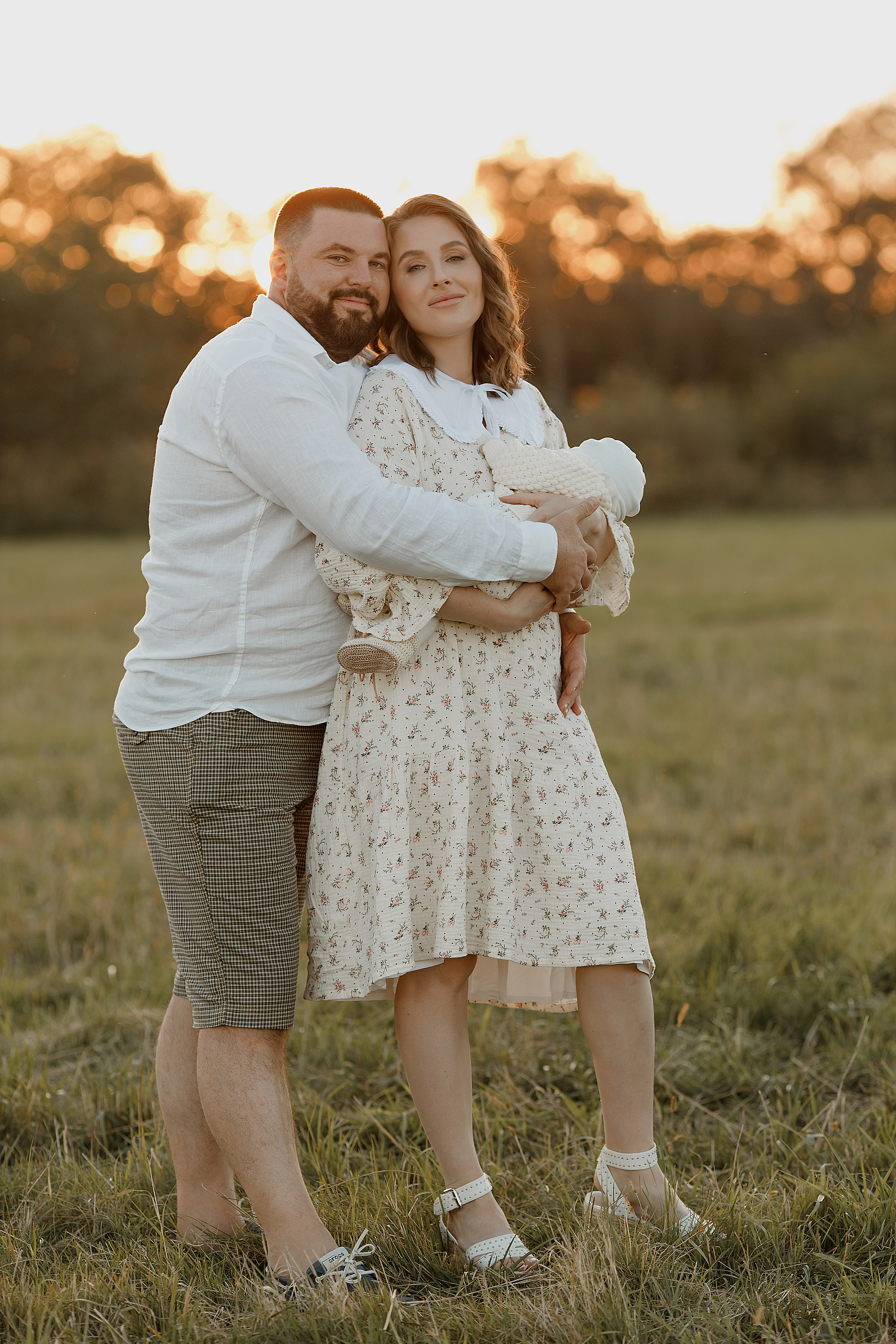 Семейная съемка в поле. Свадебный и семейный фотограф  во Владивостоке Ольга Украинец