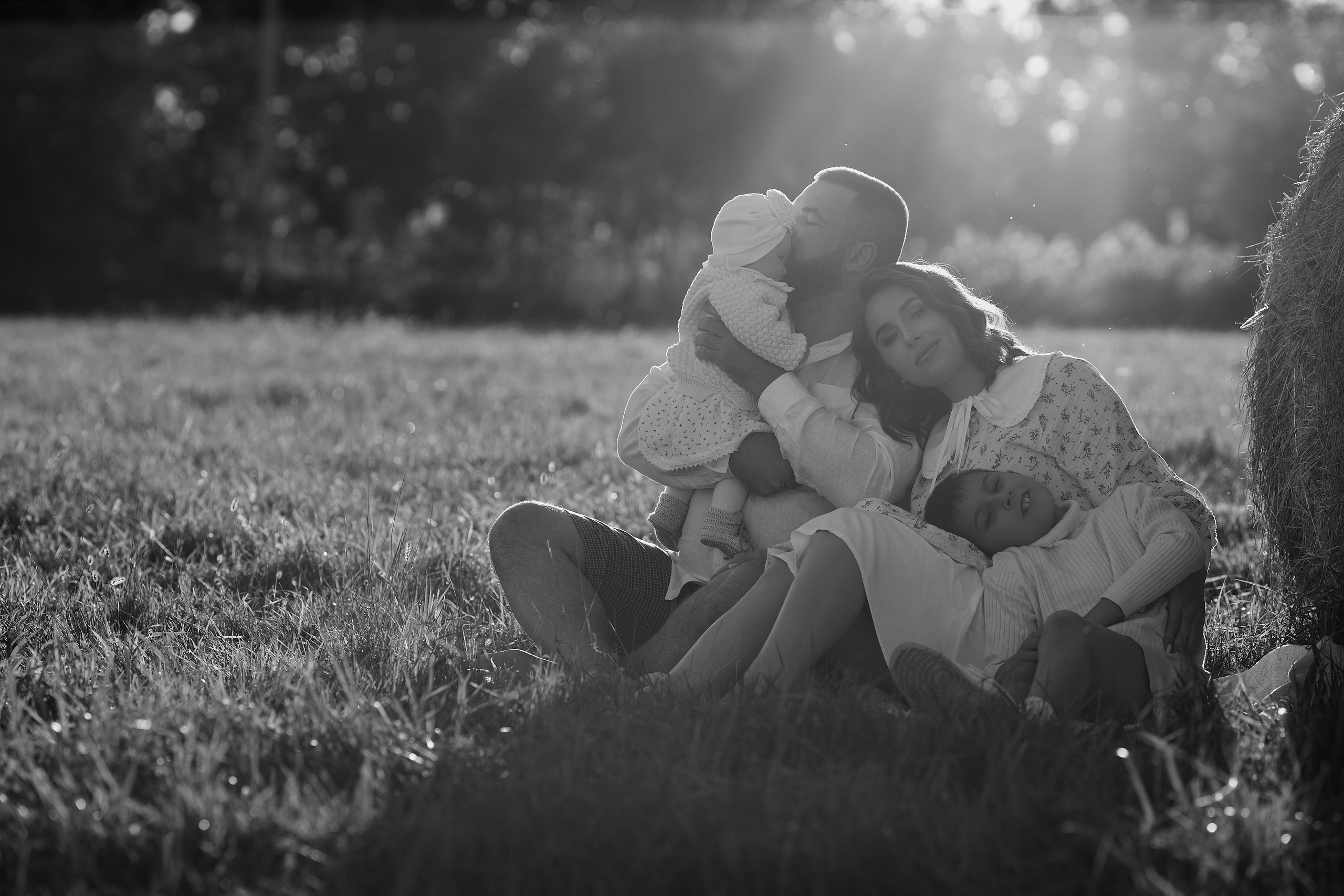 Семейная съемка в поле. Свадебный и семейный фотограф  во Владивостоке Ольга Украинец