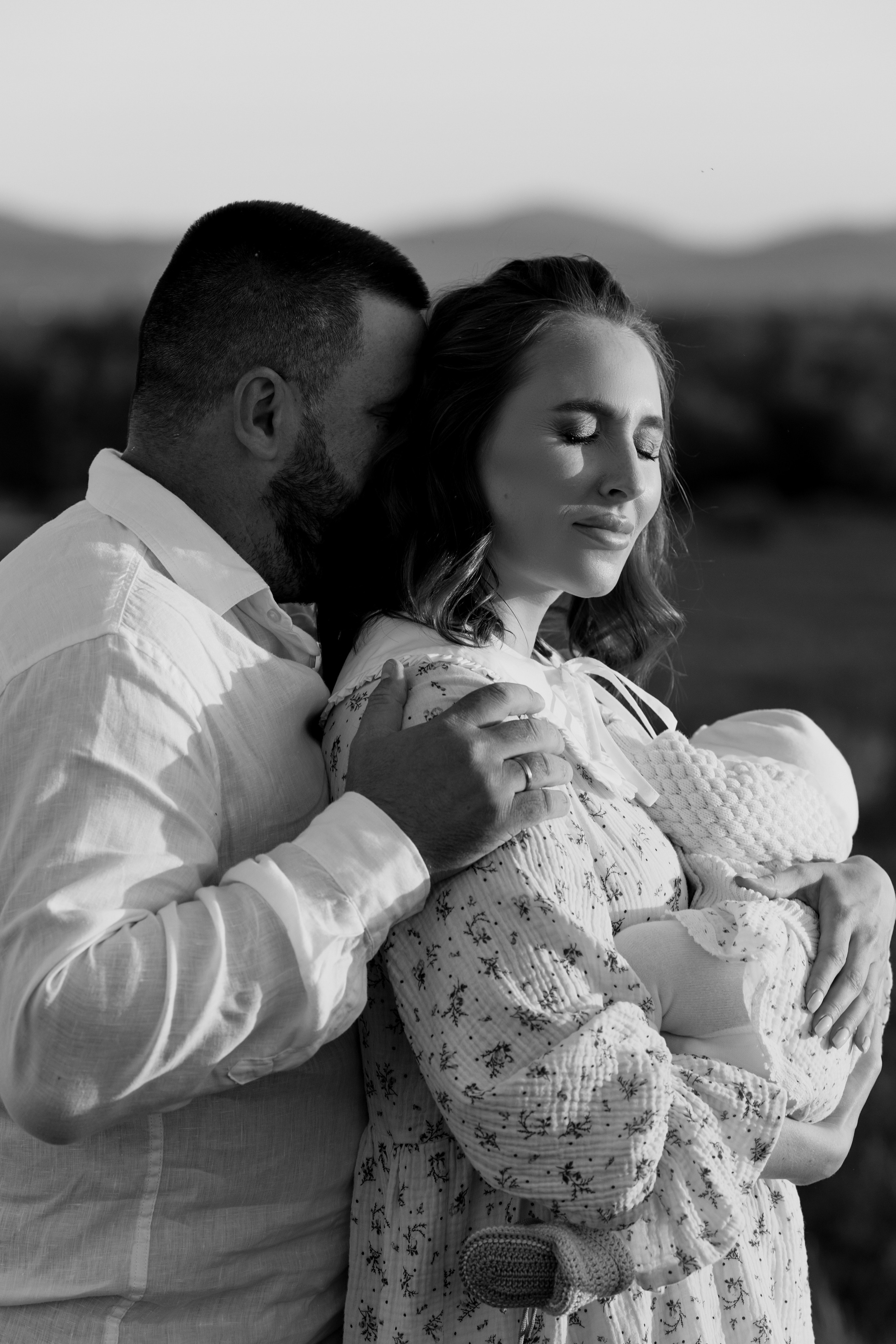 Семейная съемка в поле. Свадебный и семейный фотограф  во Владивостоке Ольга Украинец