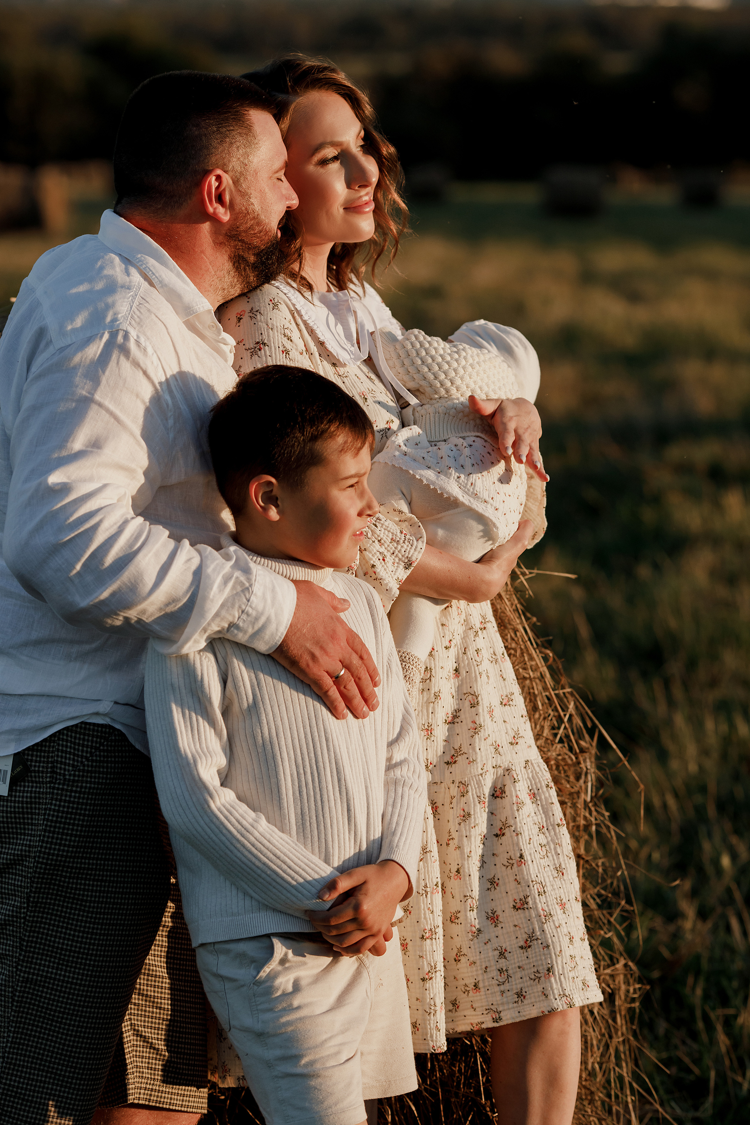 Семейная съемка в поле. Свадебный и семейный фотограф  во Владивостоке Ольга Украинец
