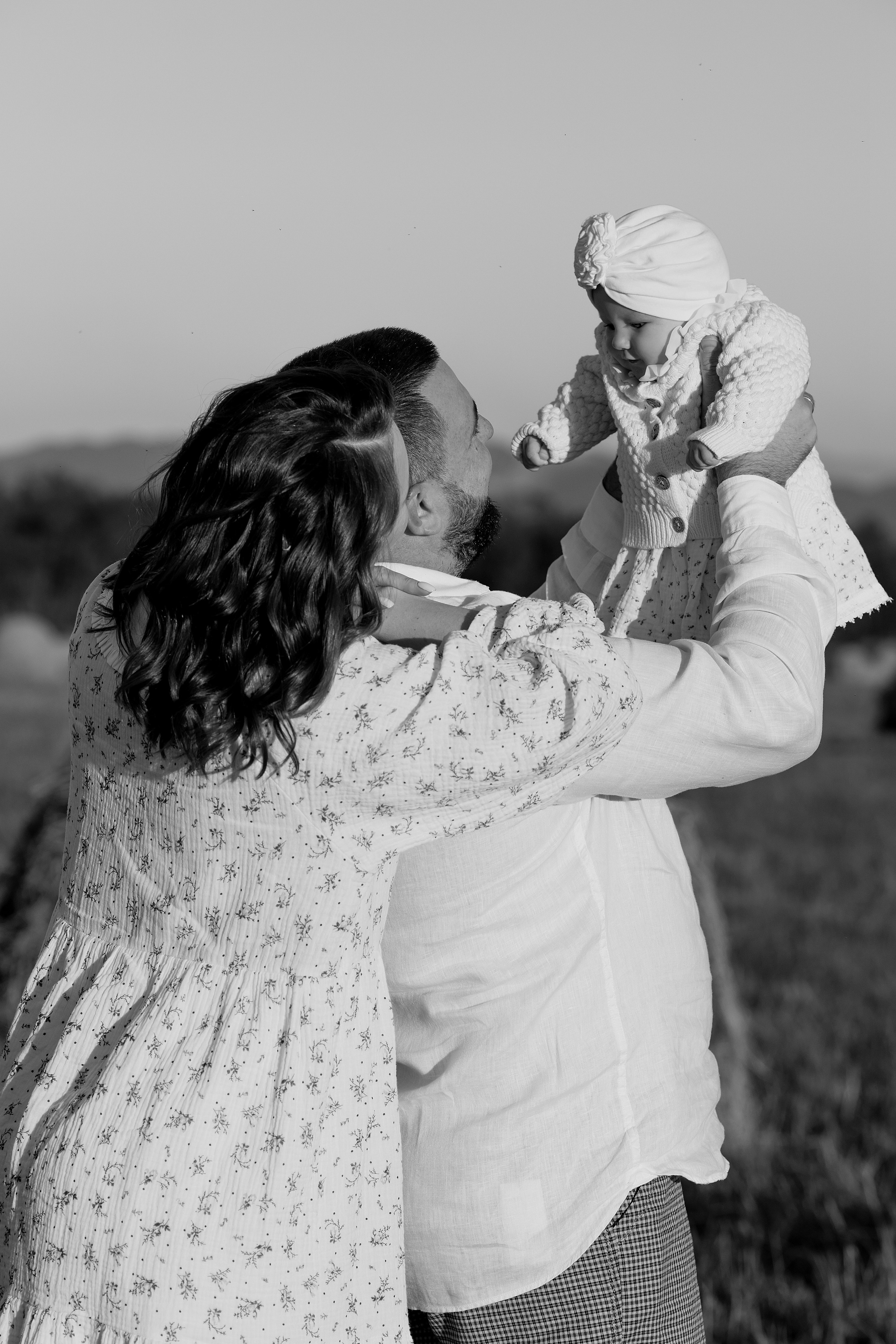 Семейная съемка в поле. Свадебный и семейный фотограф  во Владивостоке Ольга Украинец