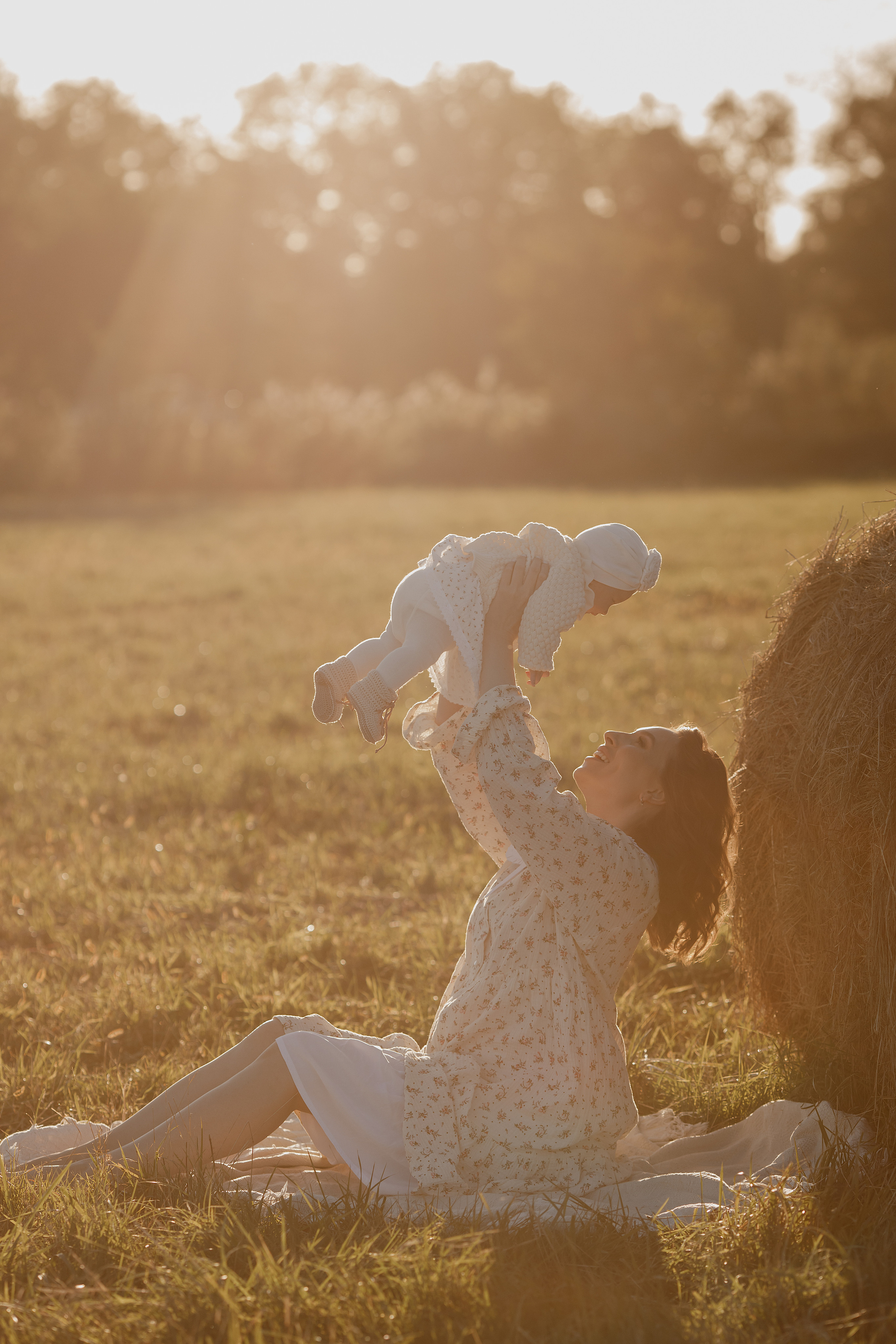 Семейная съемка в поле. Свадебный и семейный фотограф  во Владивостоке Ольга Украинец
