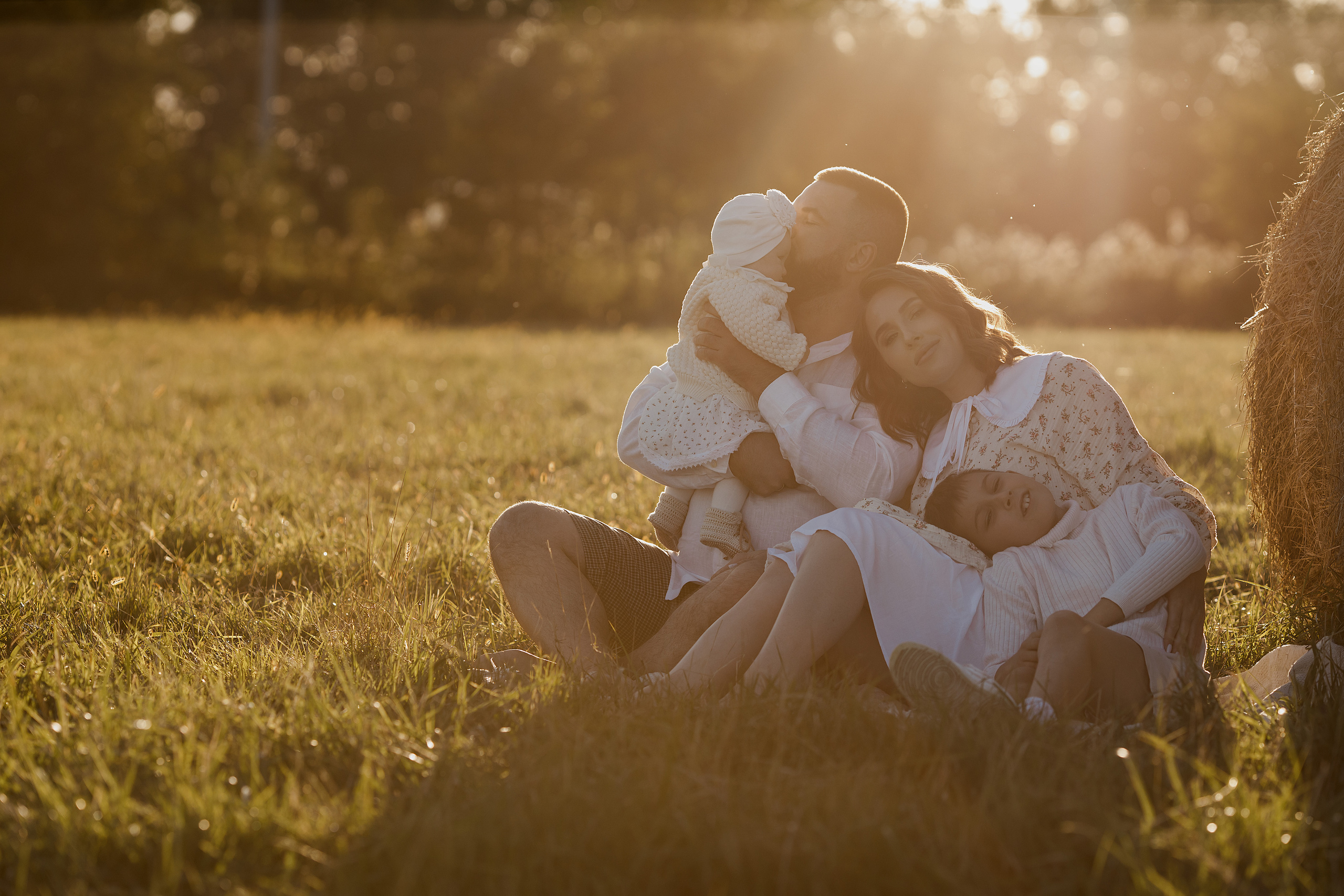 Семейная съемка в поле. Свадебный и семейный фотограф  во Владивостоке Ольга Украинец