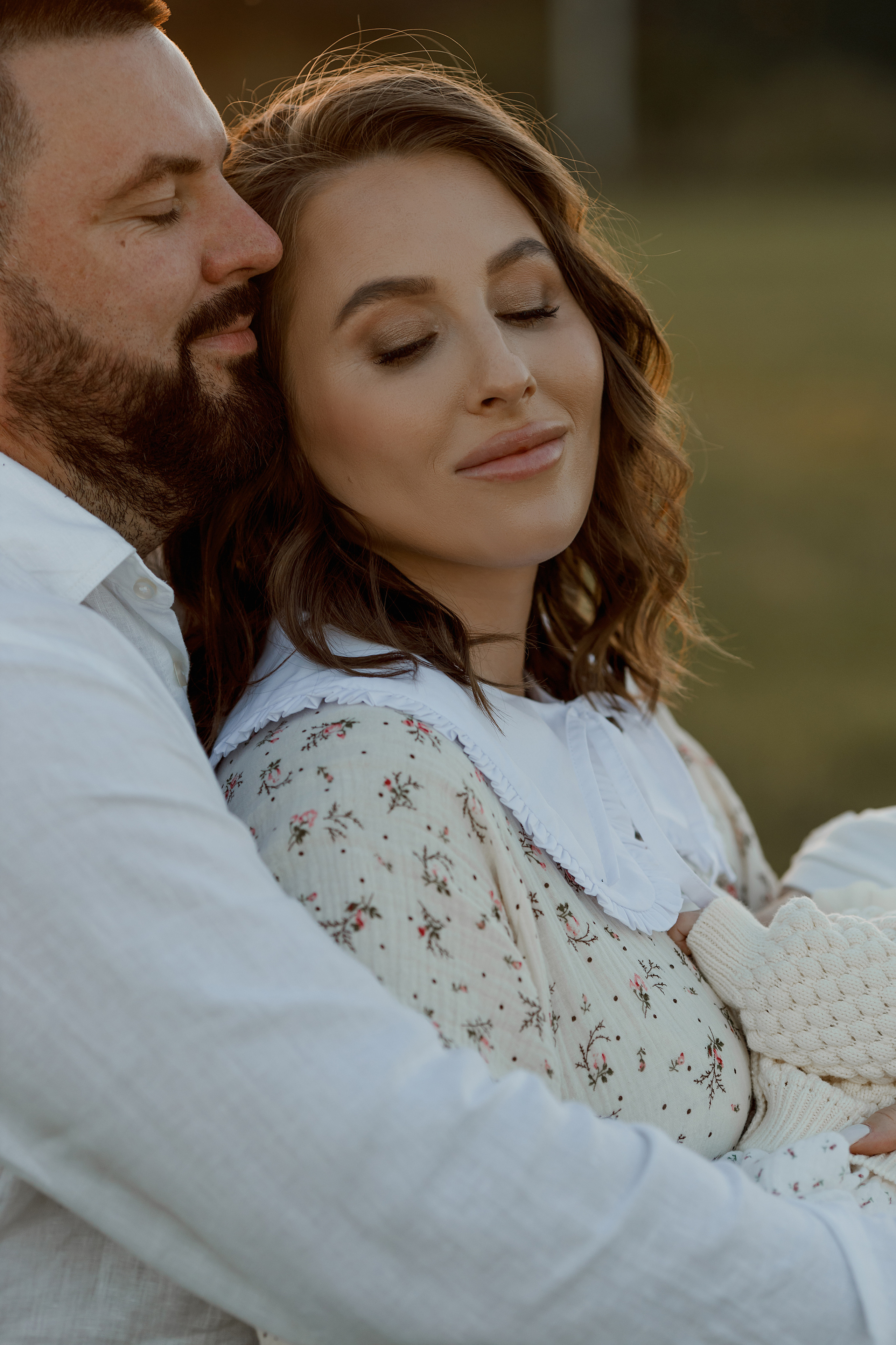 Семейная съемка в поле. Свадебный и семейный фотограф  во Владивостоке Ольга Украинец