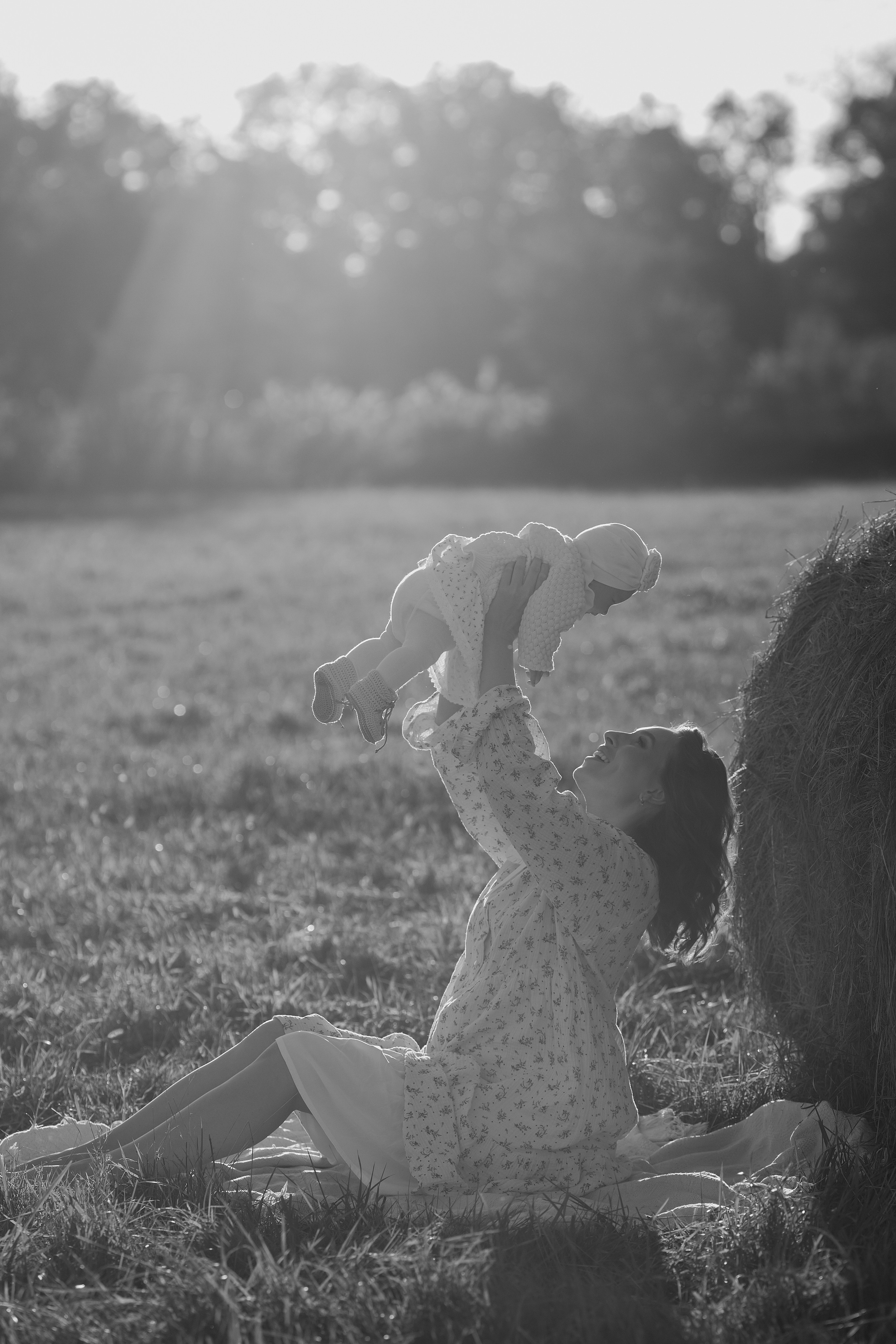 Семейная съемка в поле. Свадебный и семейный фотограф  во Владивостоке Ольга Украинец