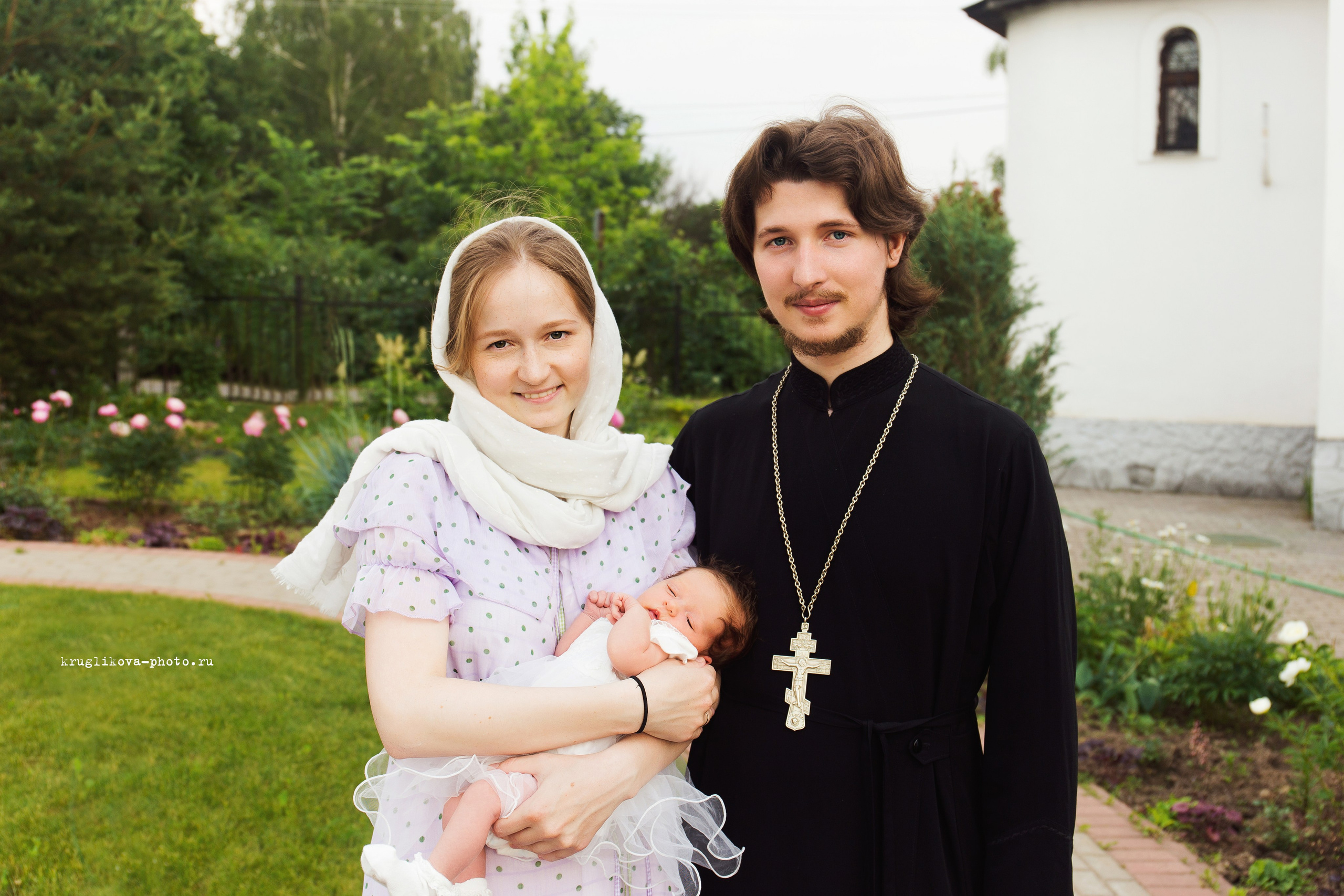 Таинство Крещения. Фотограф новорожденных и детский в Сергиевом Посаде Кругликова Юлия
