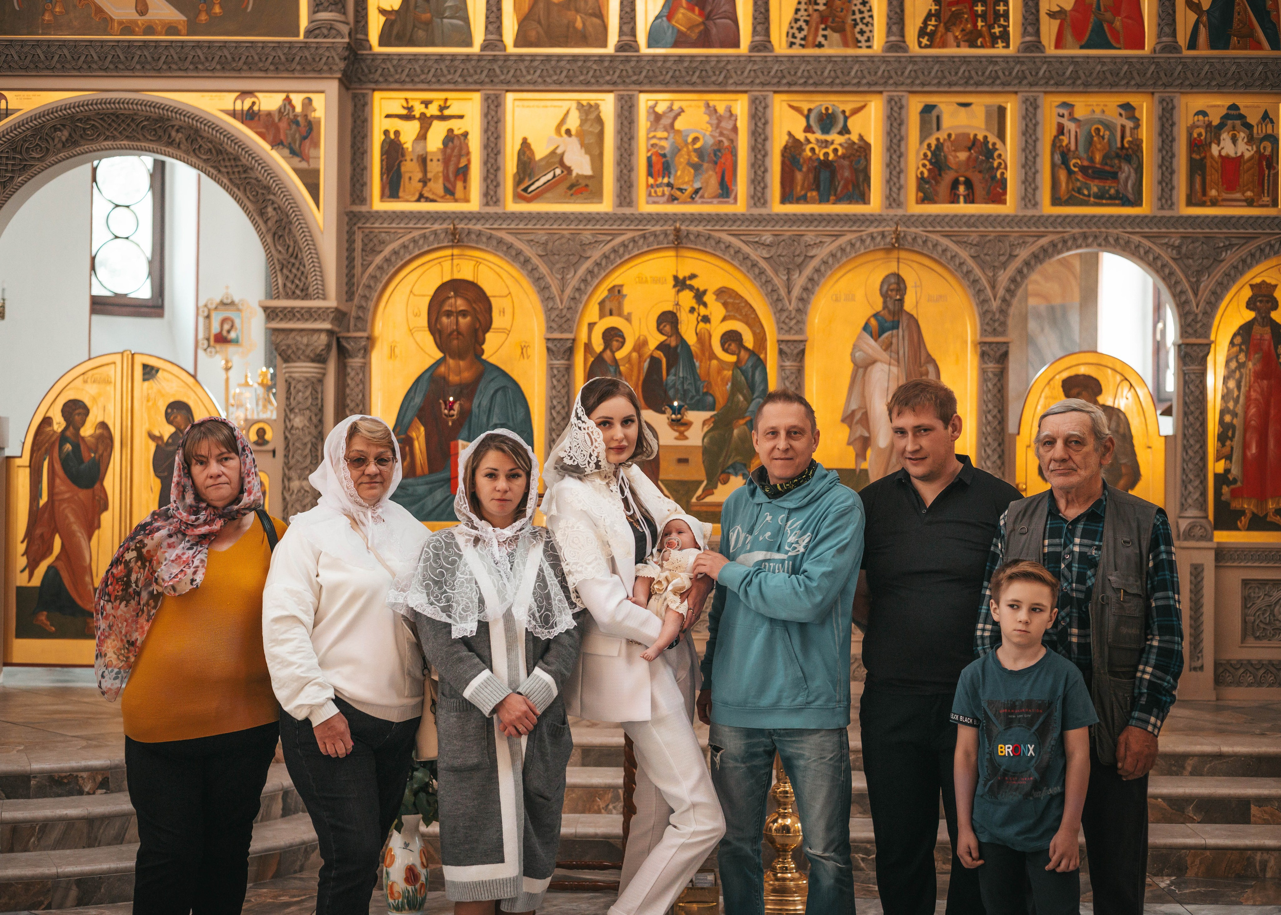 КРЕЩЕНИЕ. Фотосессия новорожденных в Москве и Московской области