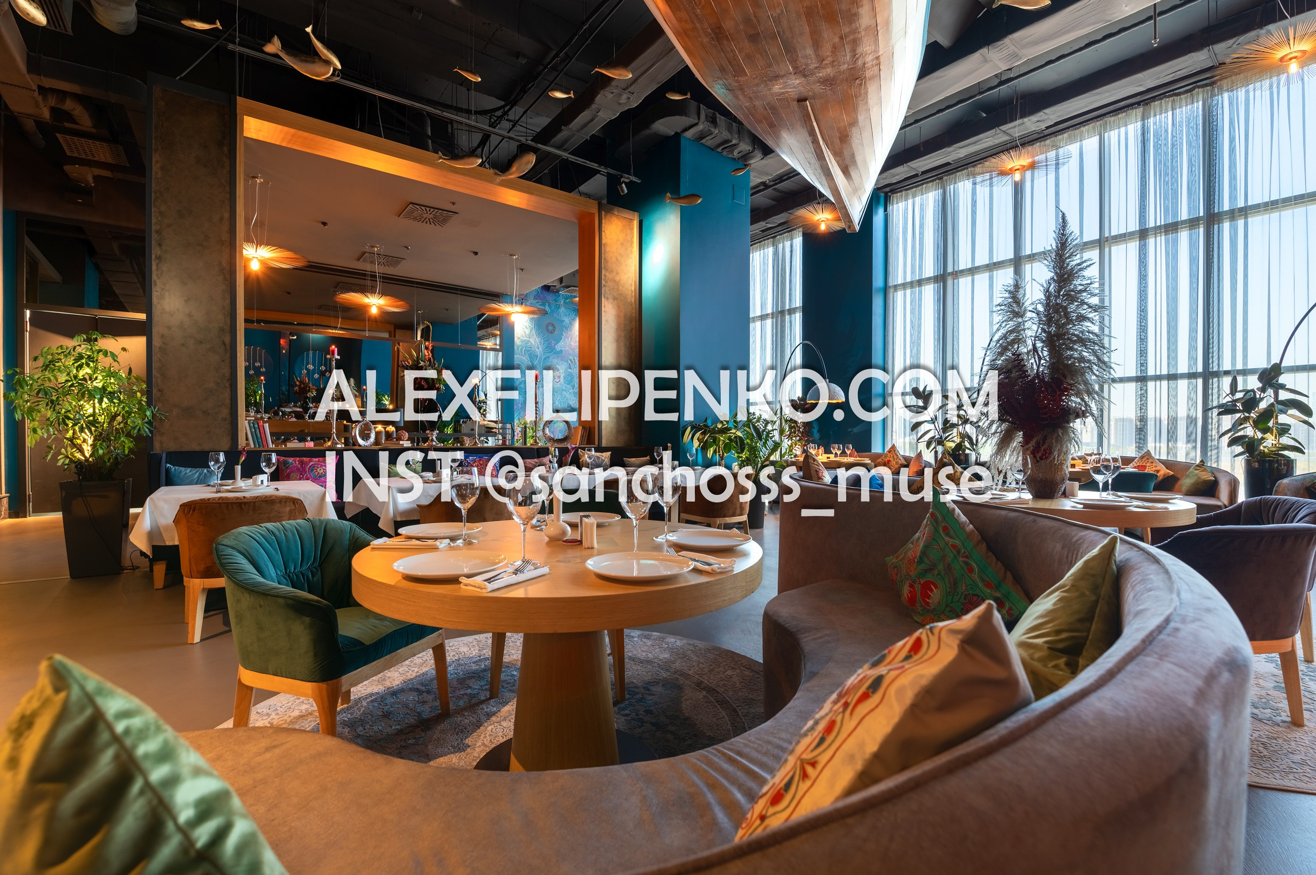 Ресторан Once. Фотограф интерьера недвижимости и архитектуры в Астане