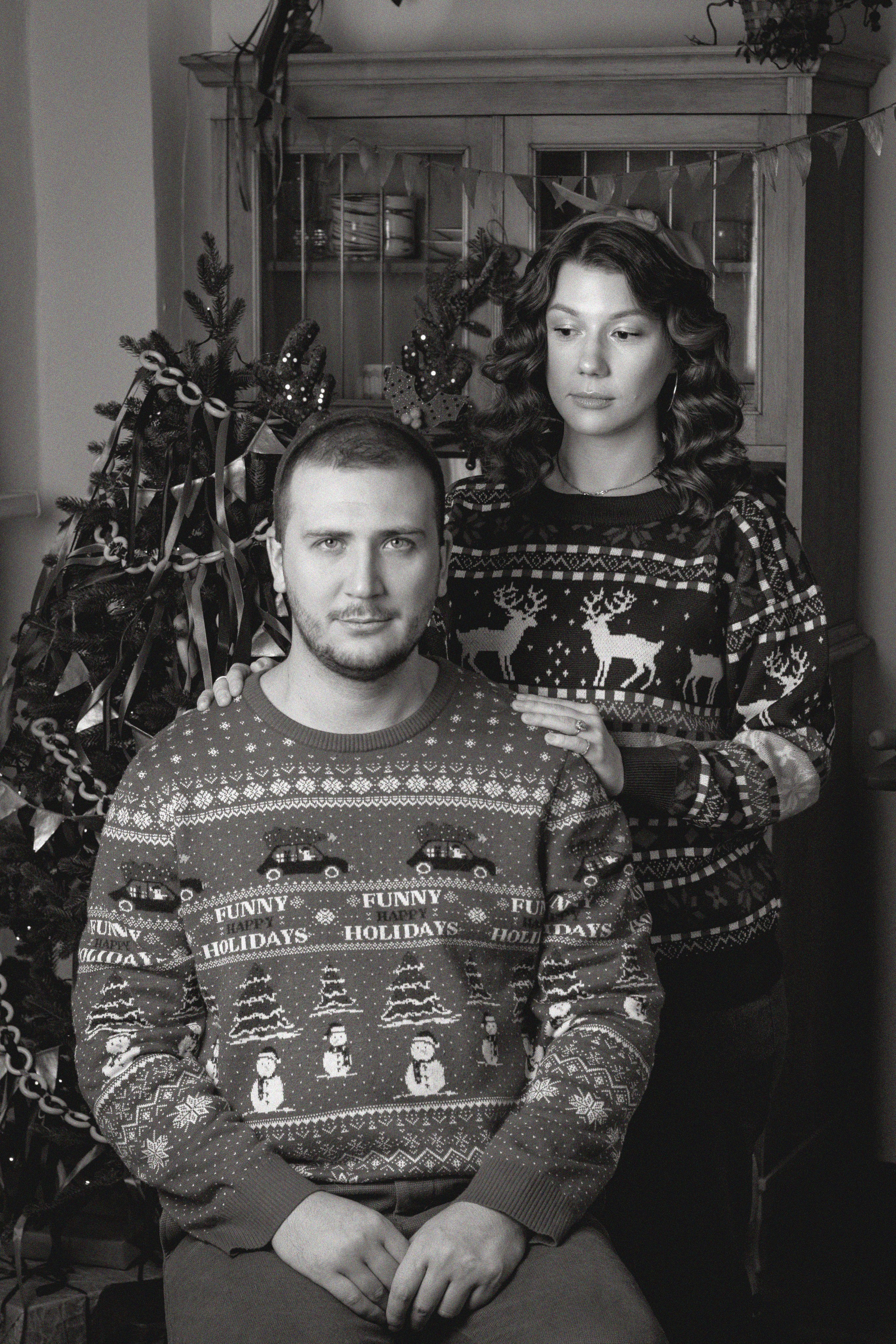 Новогодние собаки. Фотограф в Санкт-Петербурге Рейдер Дарья