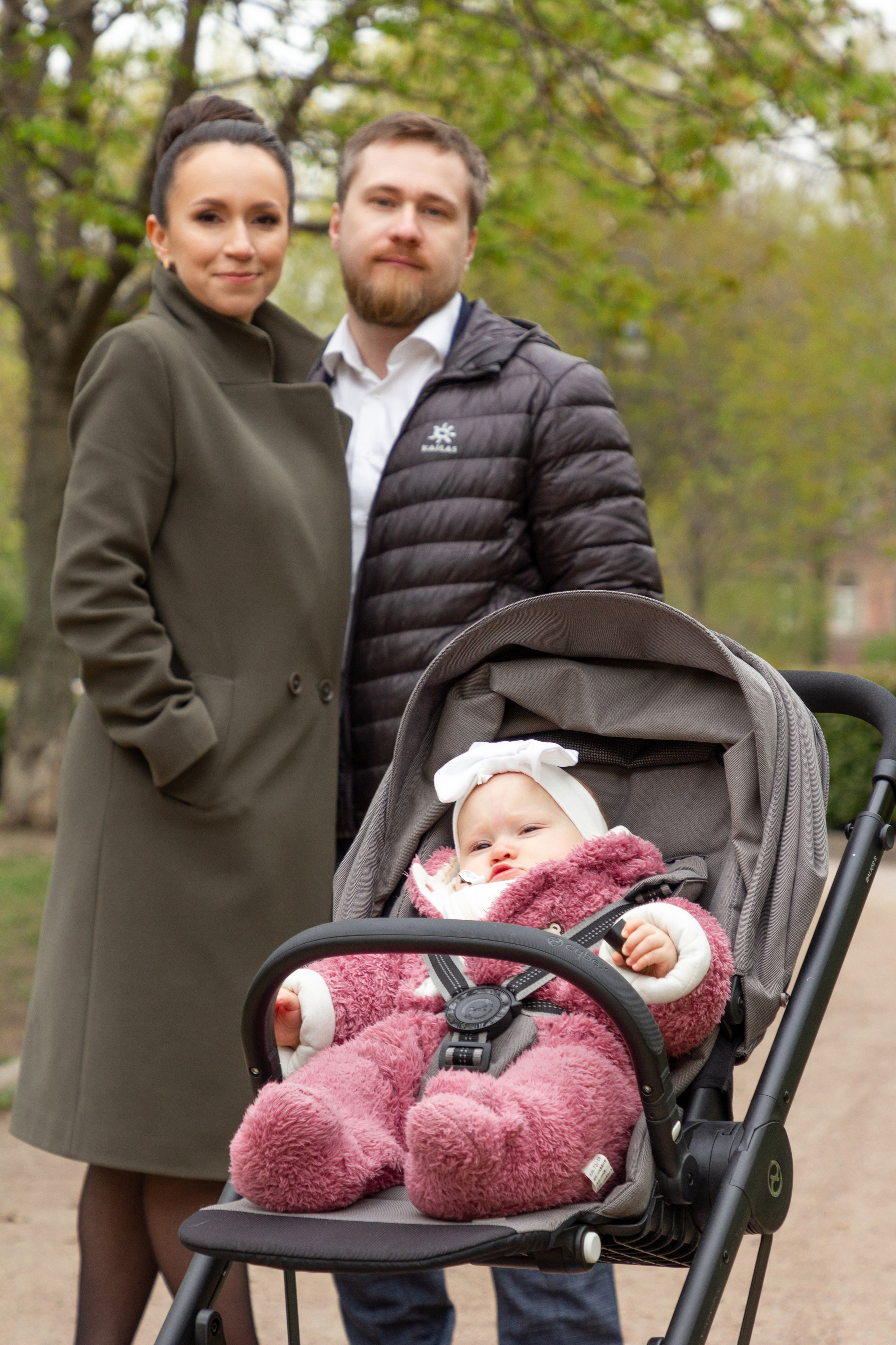 Семейная фотосессия в парке. Портретный и семейный фотограф в Санкт-Петербурге Ульяна Жукова