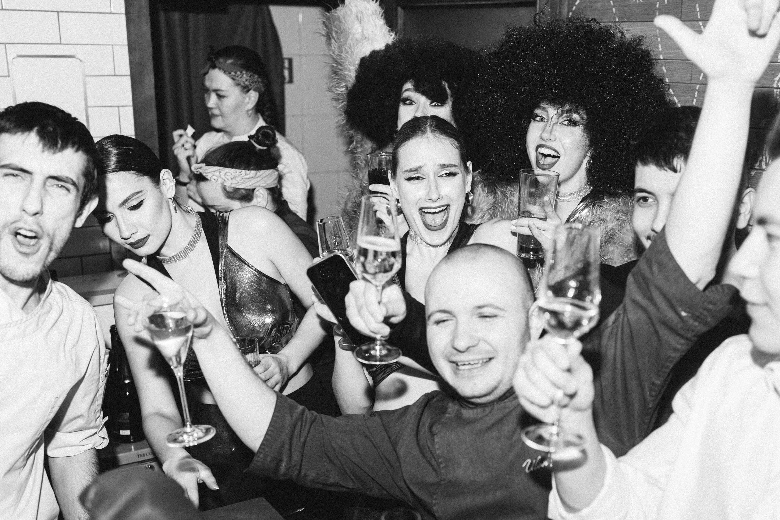 Новогодний корпоратив ресторан Рибай. Фотограф Артем Бросов в Санкт-Петербурге и Дубае